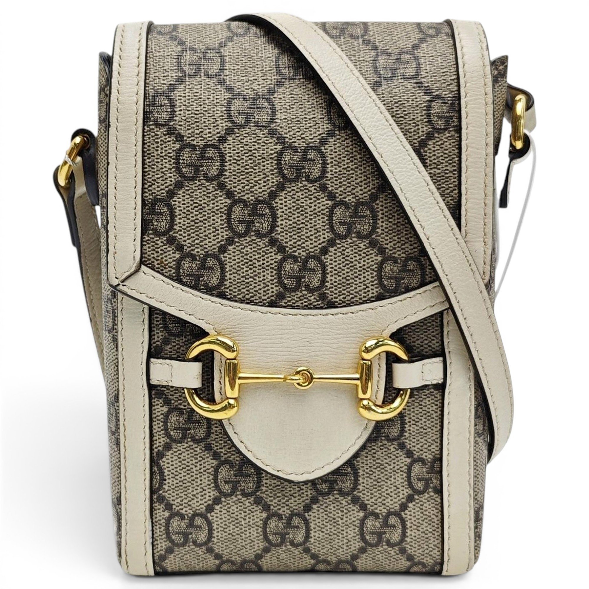 Handle Horsebit 1955 leather handbag