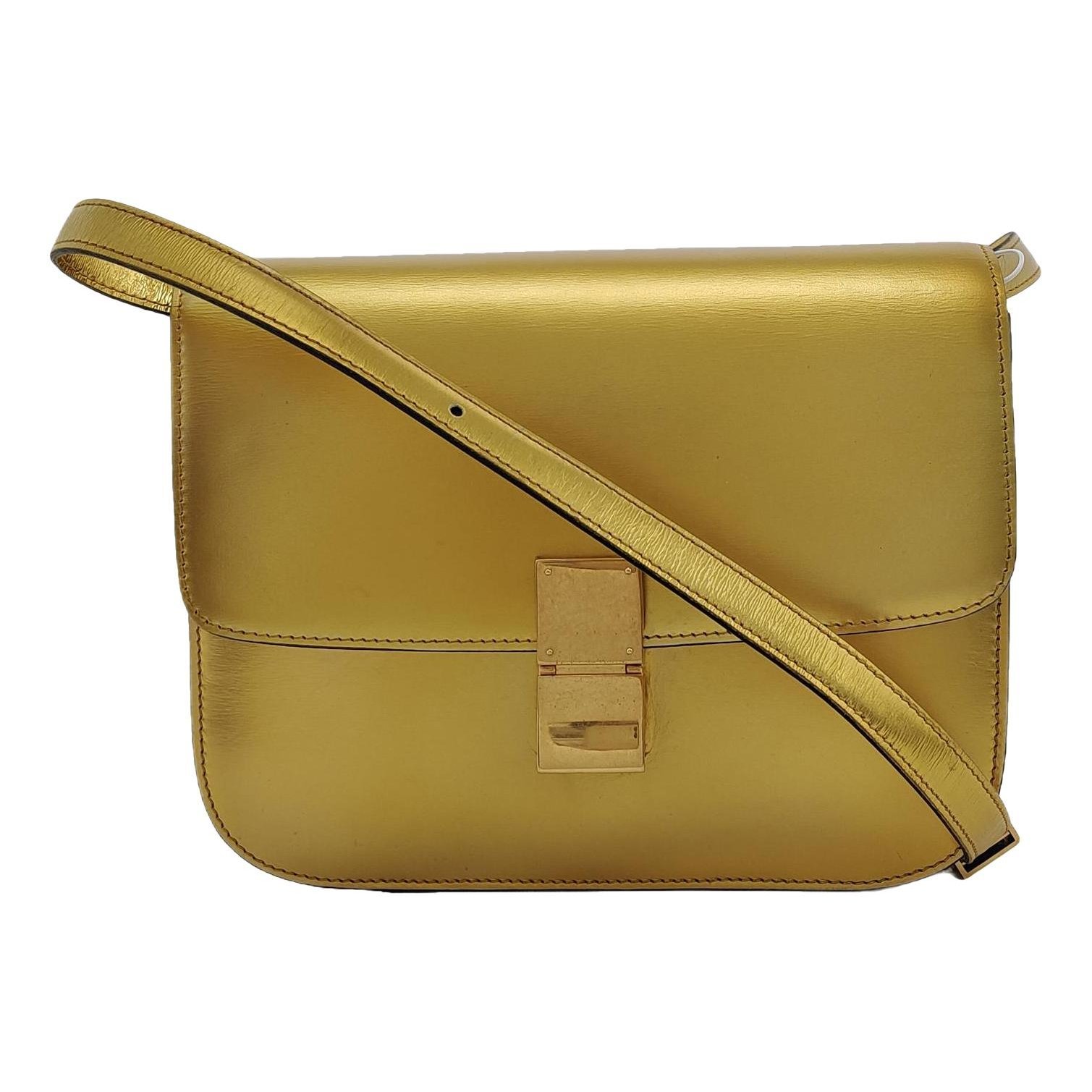 Classic leather handbag