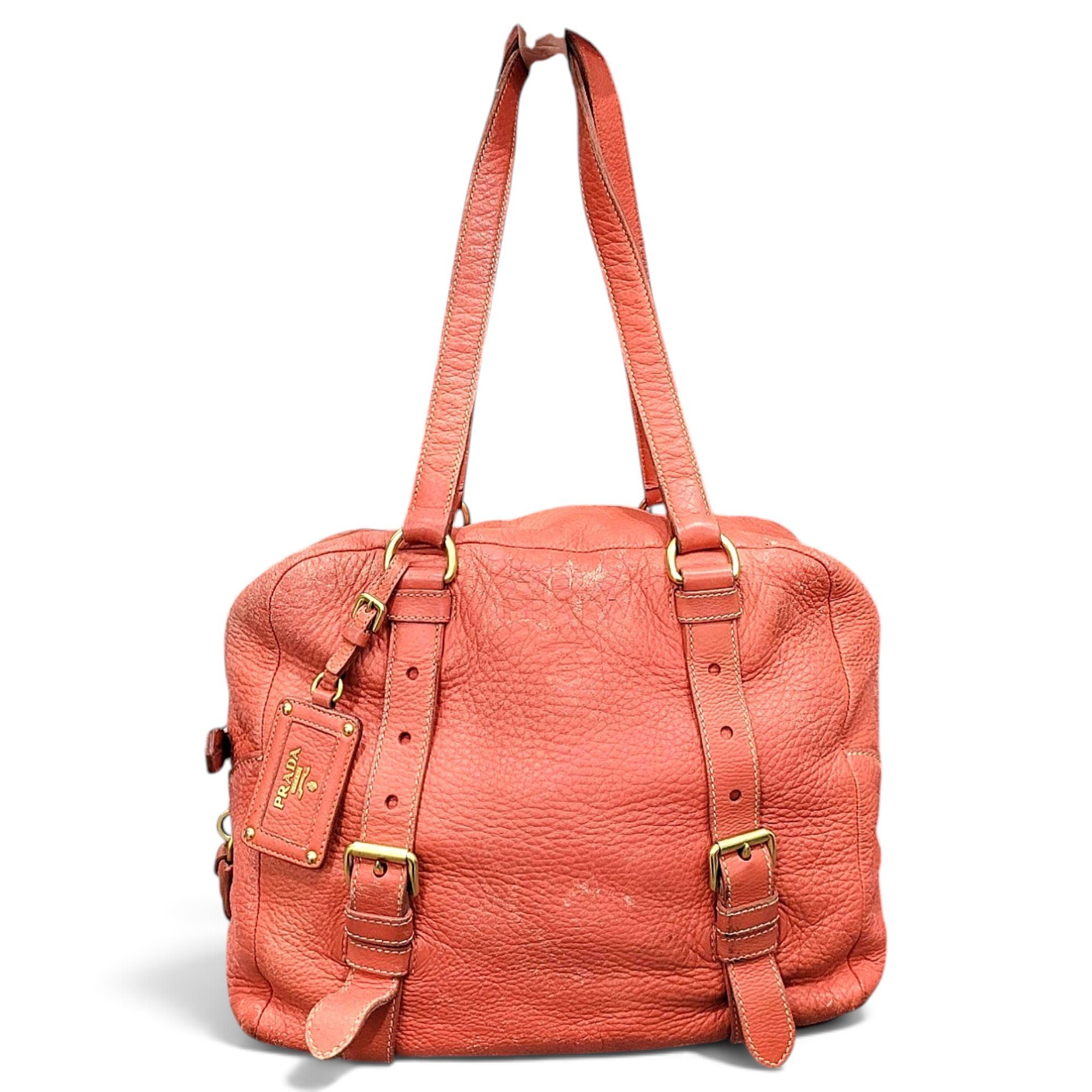 Ouverture leather handbag