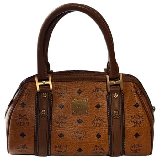 MCM Boston bowling bag