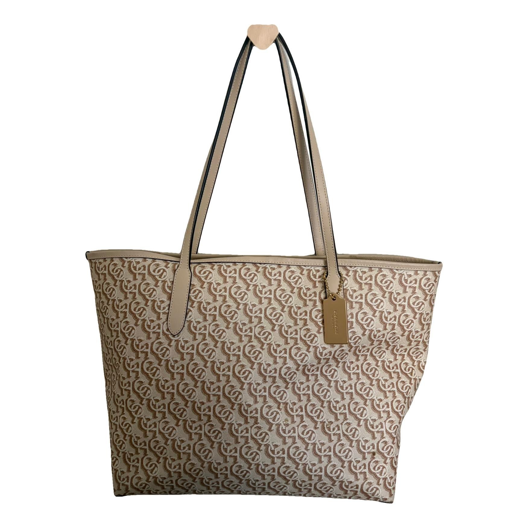 CITY ZIP TOTE leather handbag