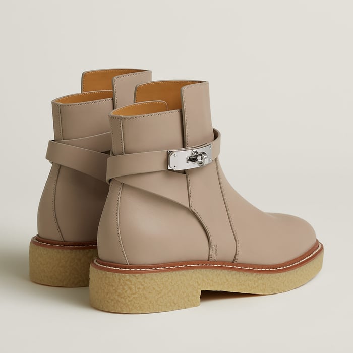 Beige Mastic History Ankle Boot
