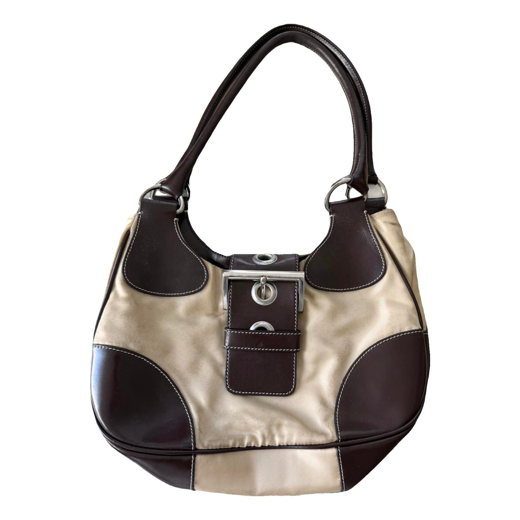 Moon leather handbag