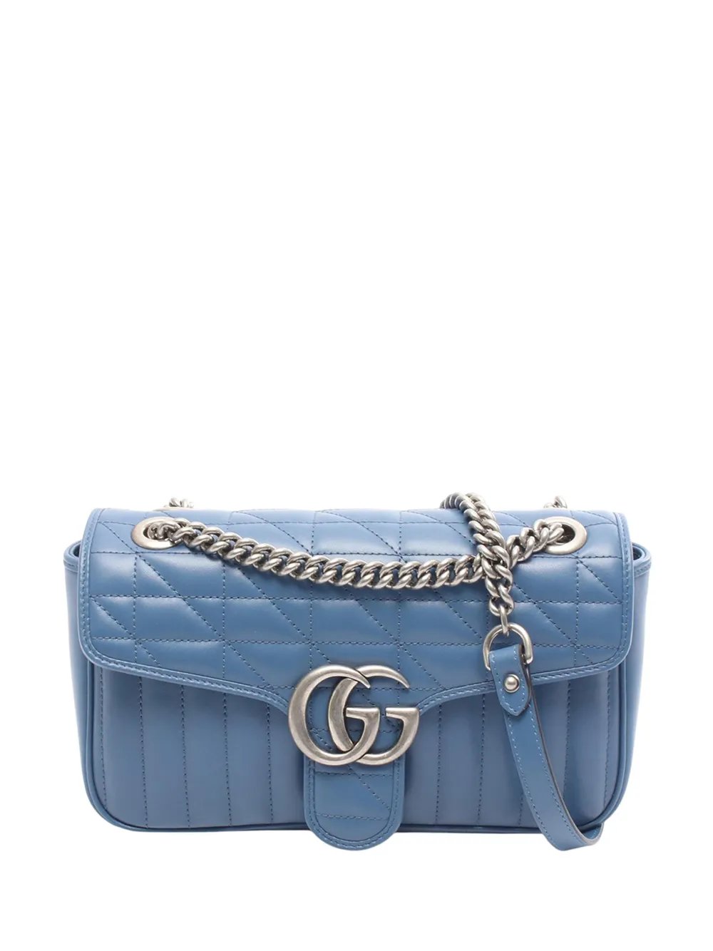 2015-2026 Medium GG Marmont Matelasse Calfskin shoulder bag