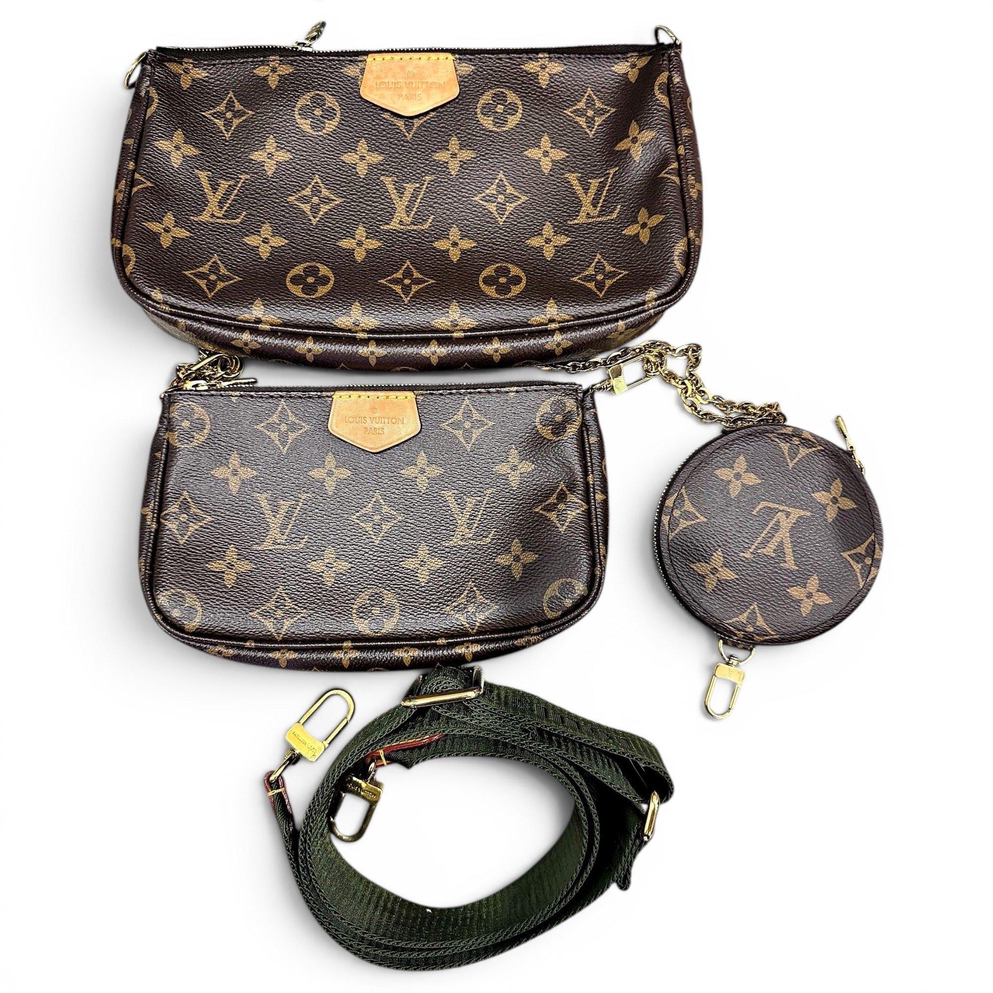 Louis Vuitton Multi Pochette Accessoires leather handbag