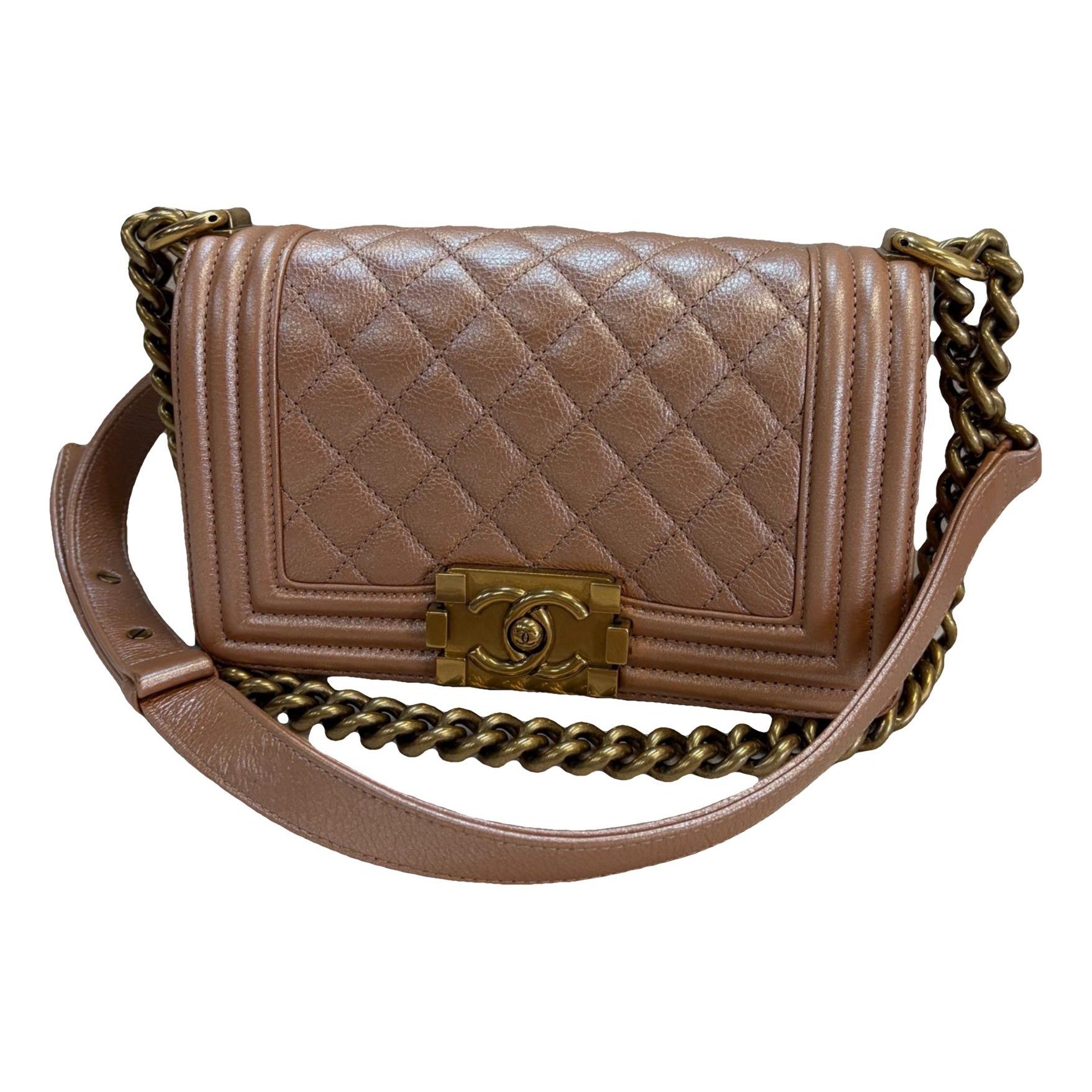 Boy leather crossbody bag