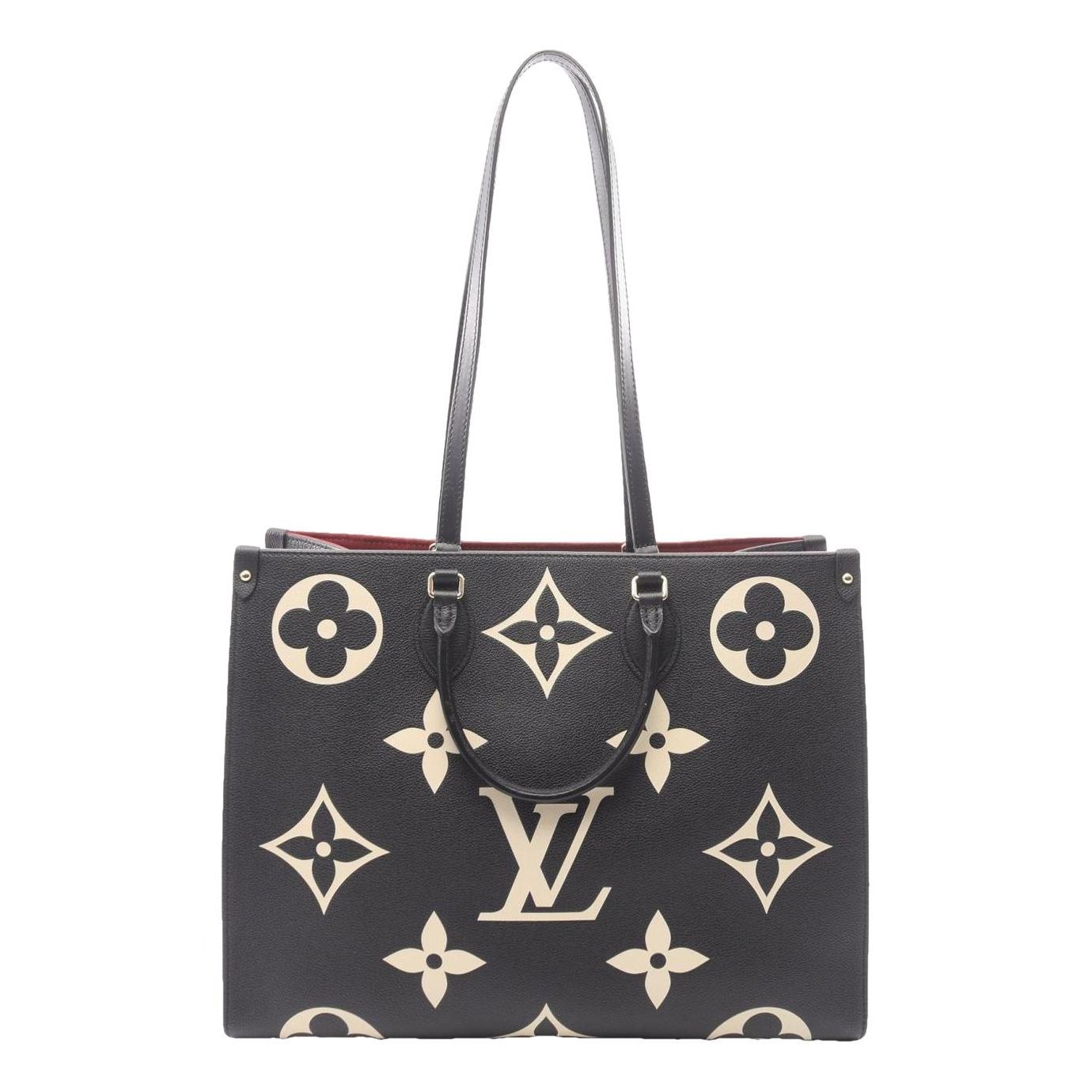 Leather tote