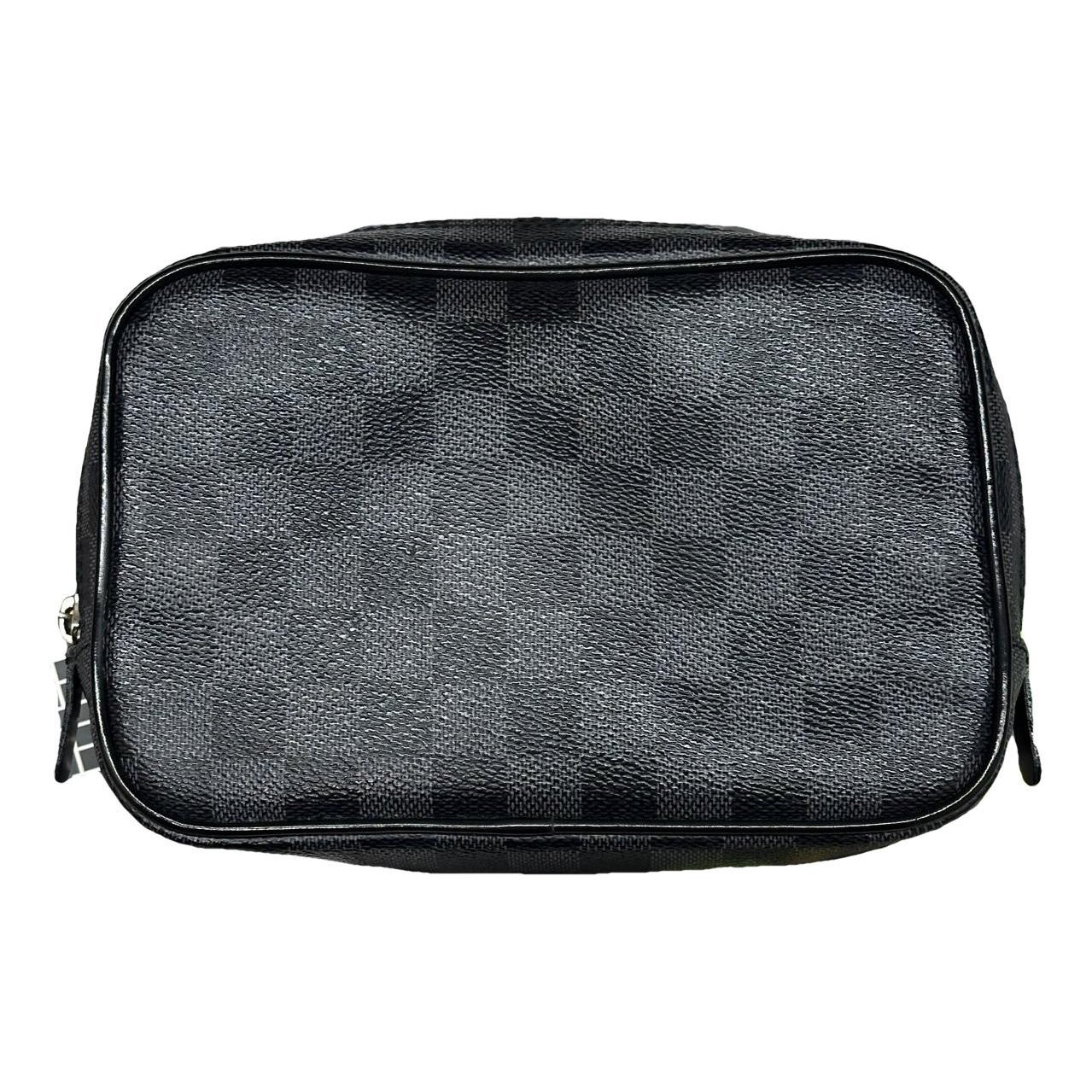 Patent leather clutch bag