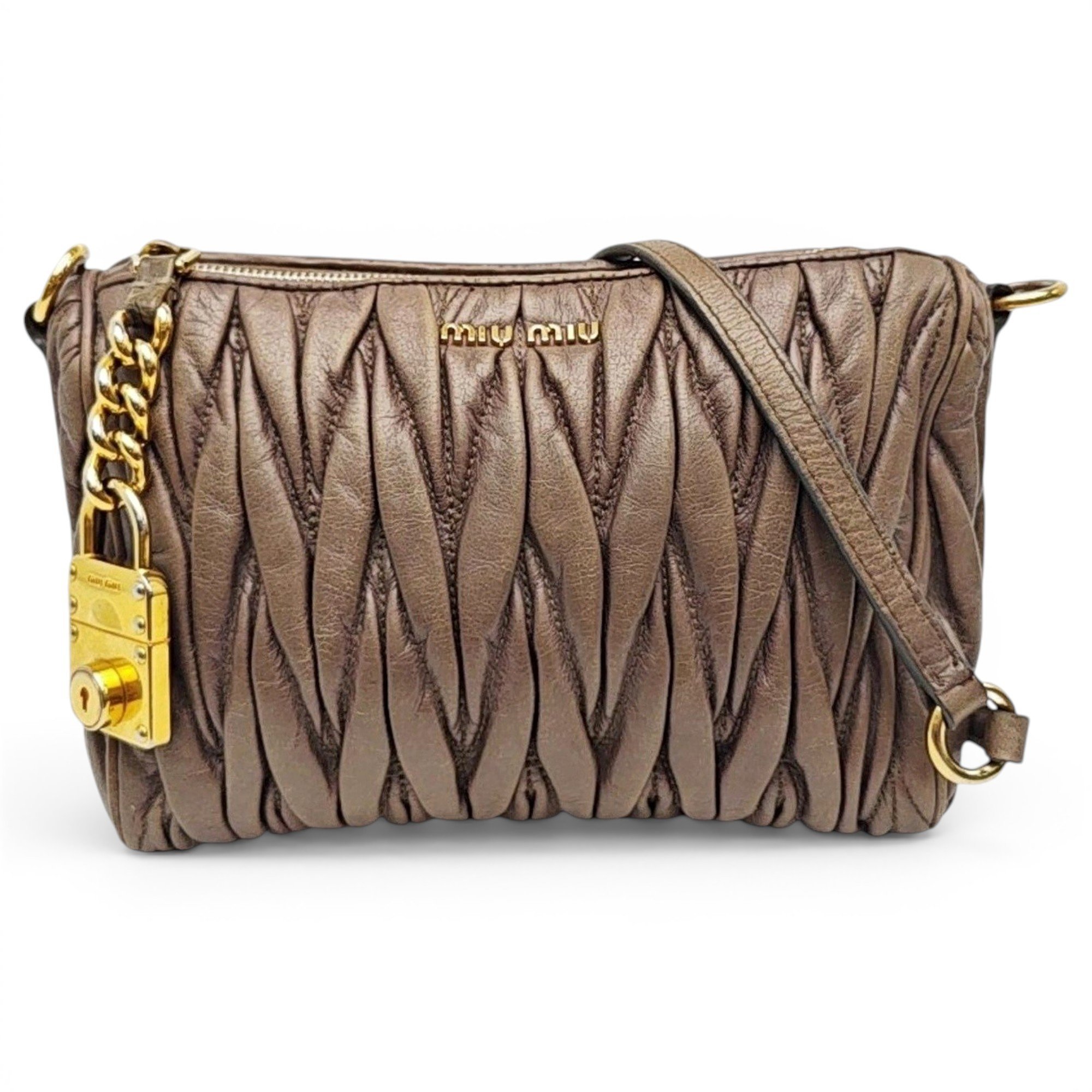 Leather handbag