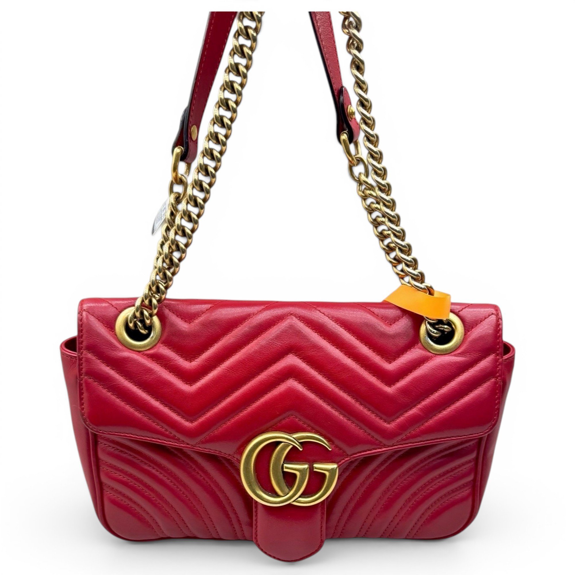 GG Marmont Chain Flap leather handbag