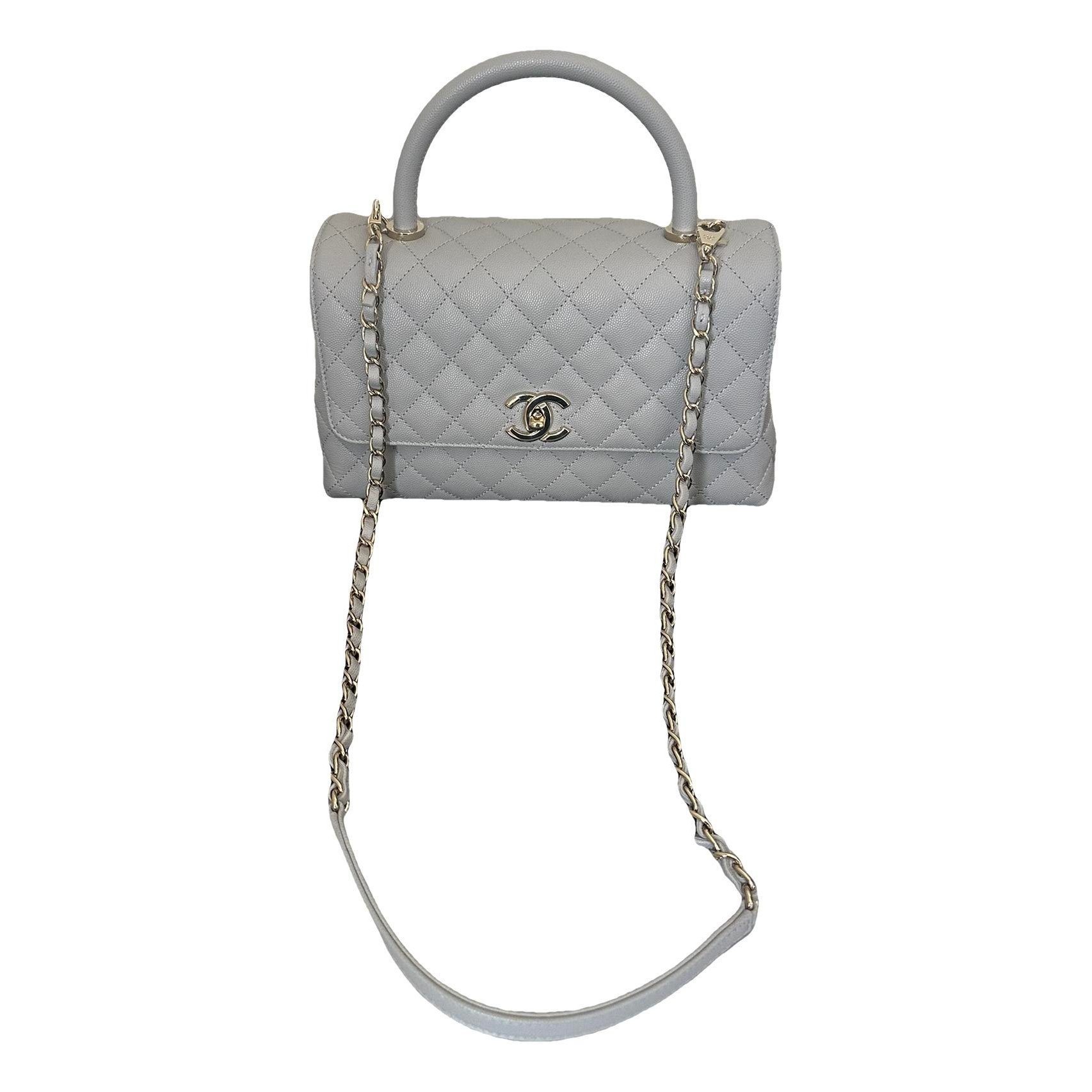 Coco Handle leather handbag