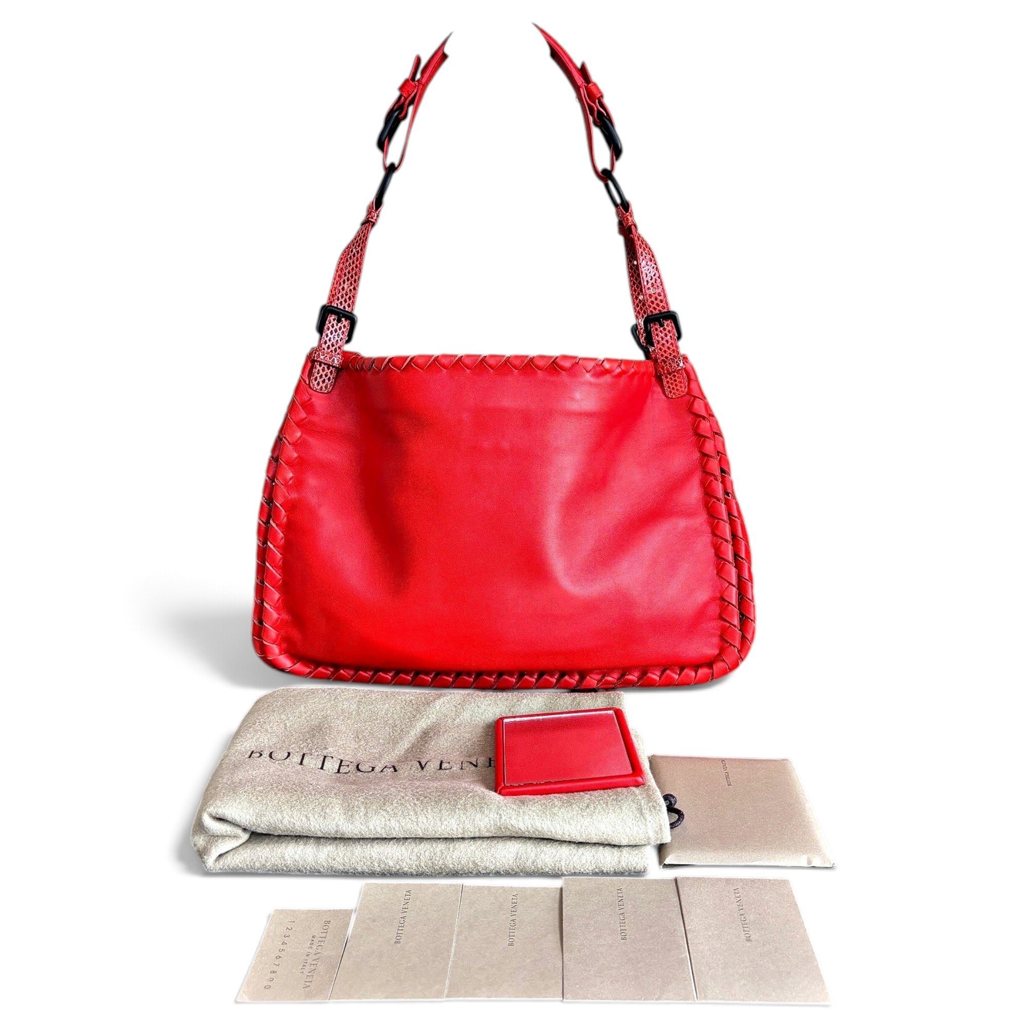 Leather handbag
