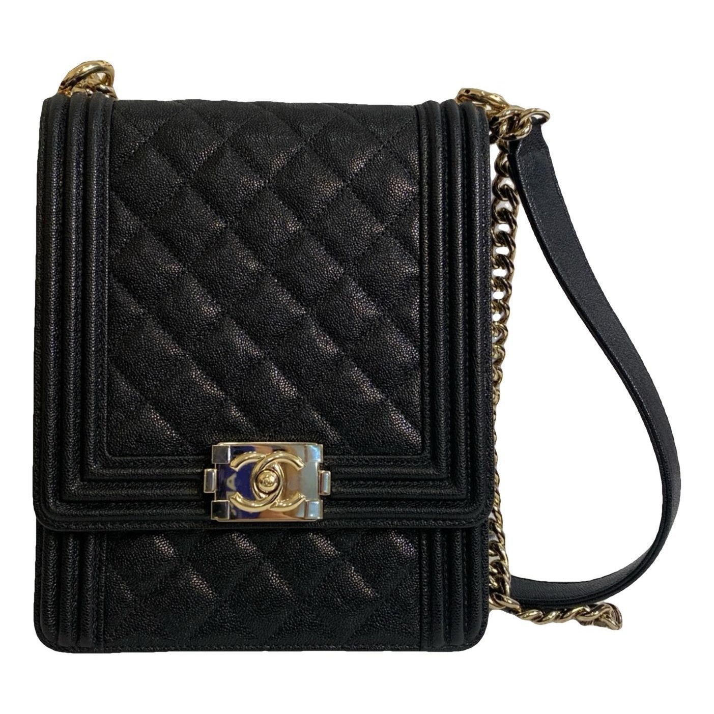 Boy leather crossbody bag