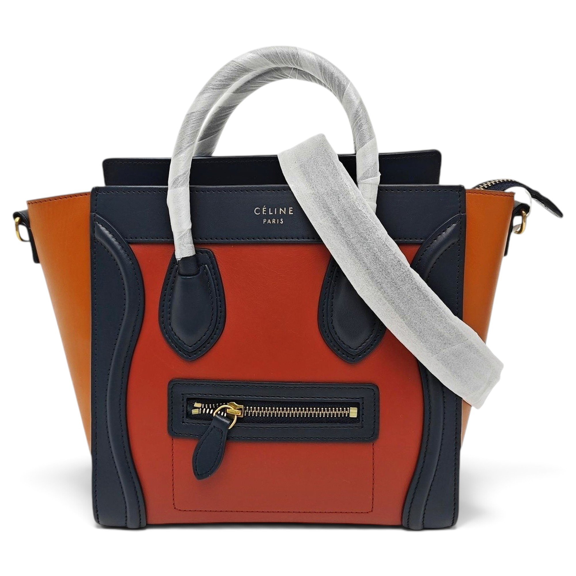 Luggage leather handbag