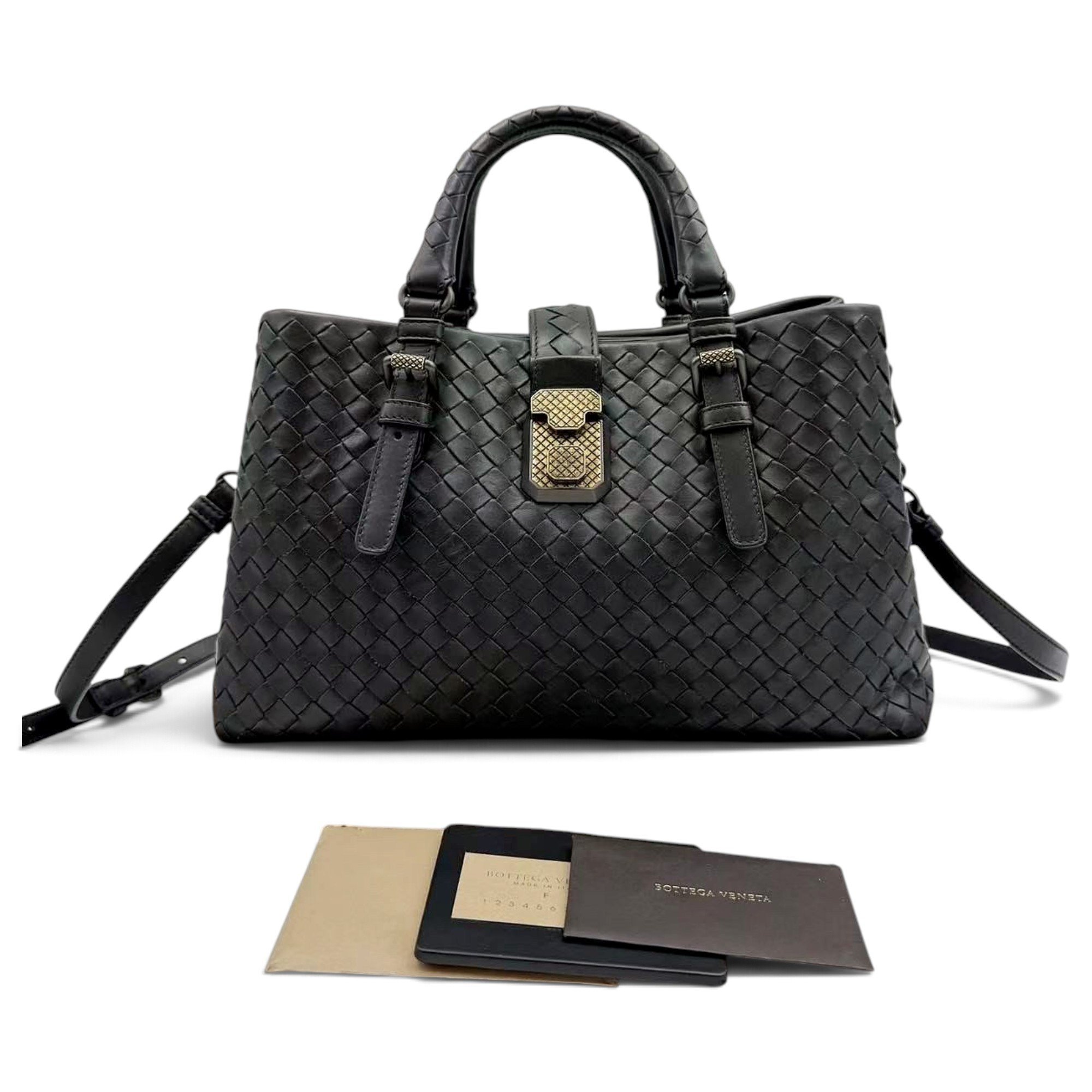 Roma leather handbag