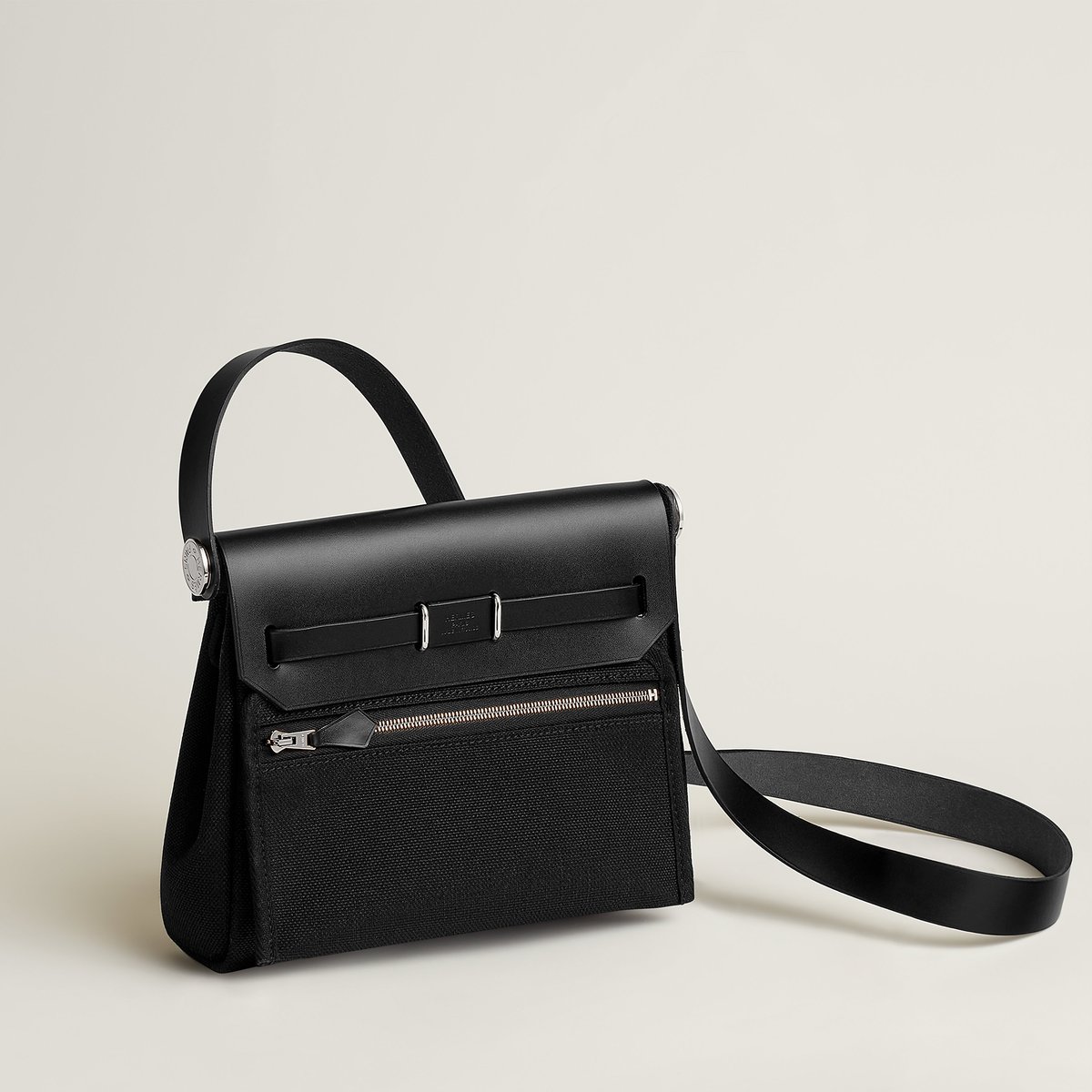 Noir Bolso Herbag Zip 20 Retourné