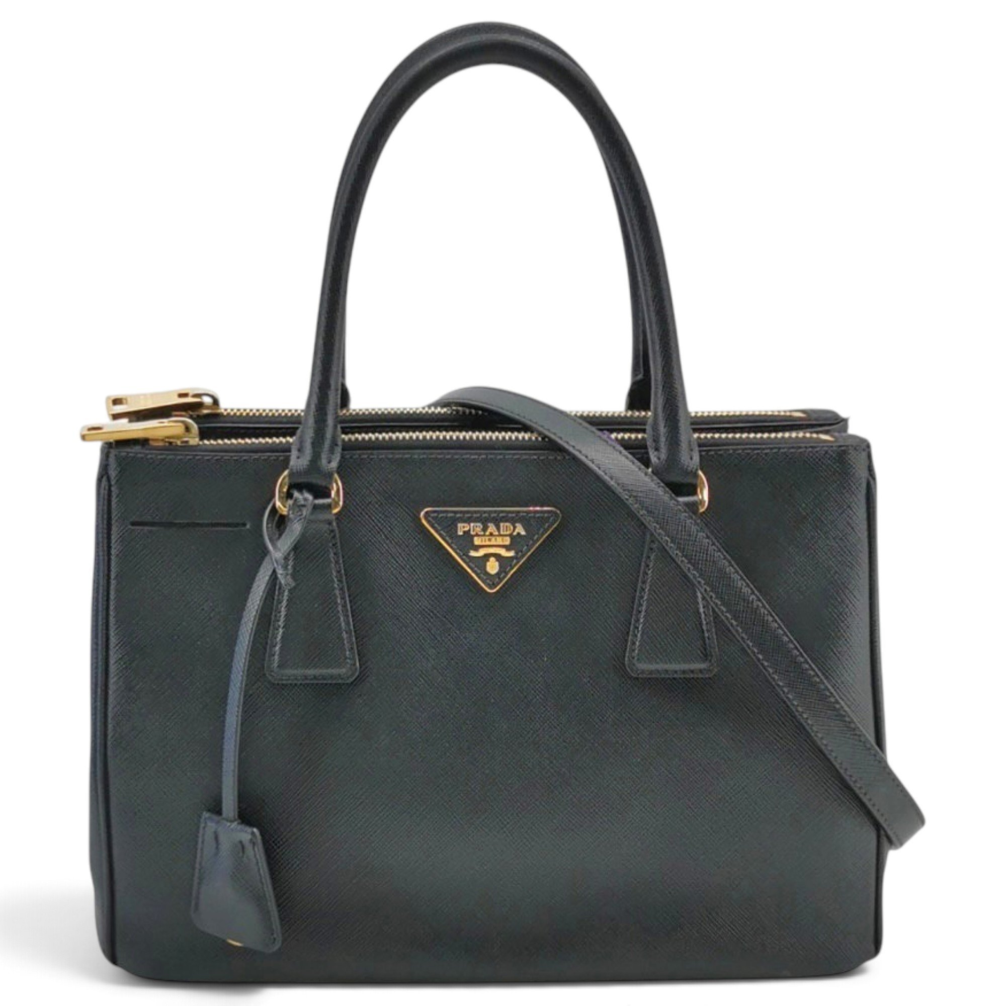 Galleria leather handbag