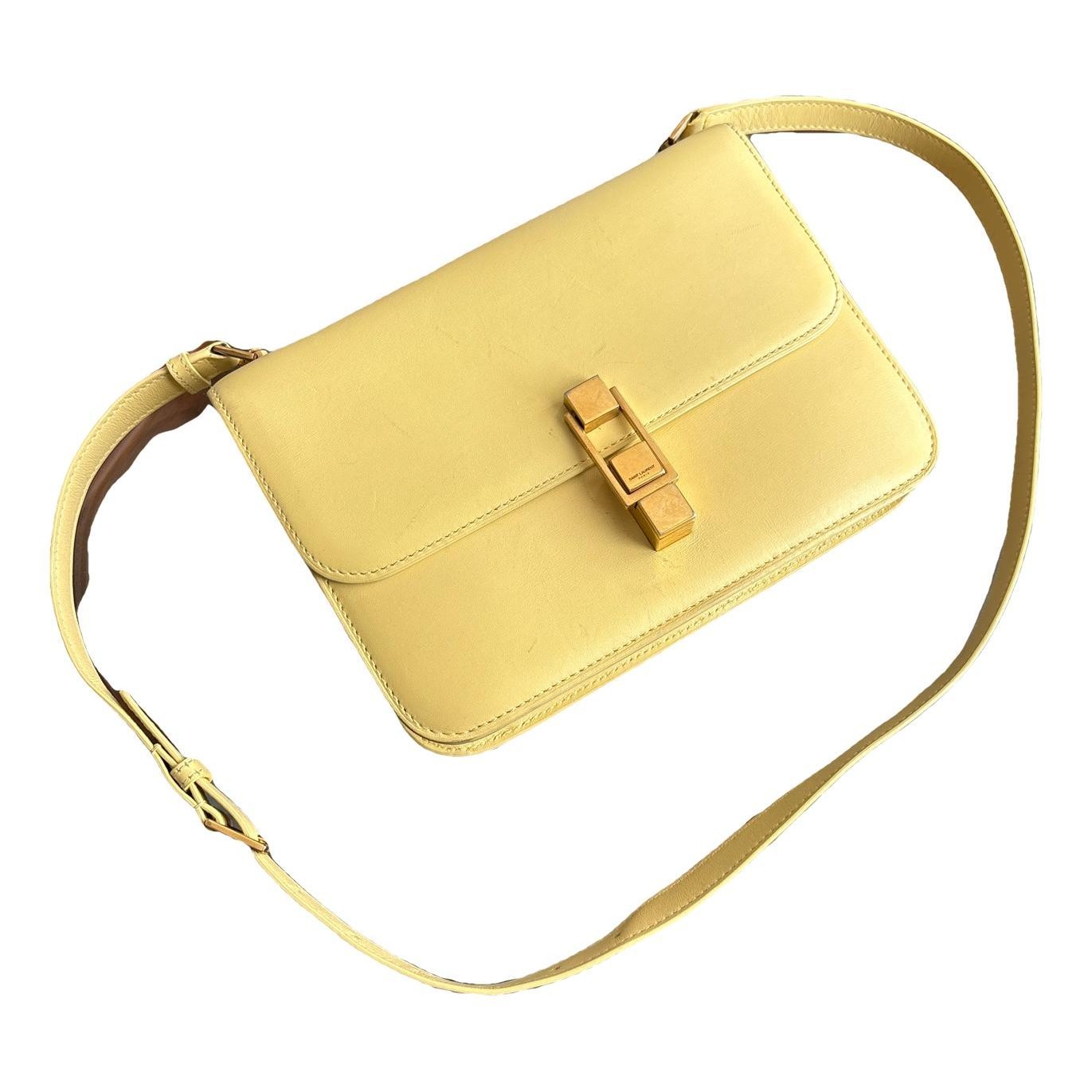 Carré leather crossbody bag
