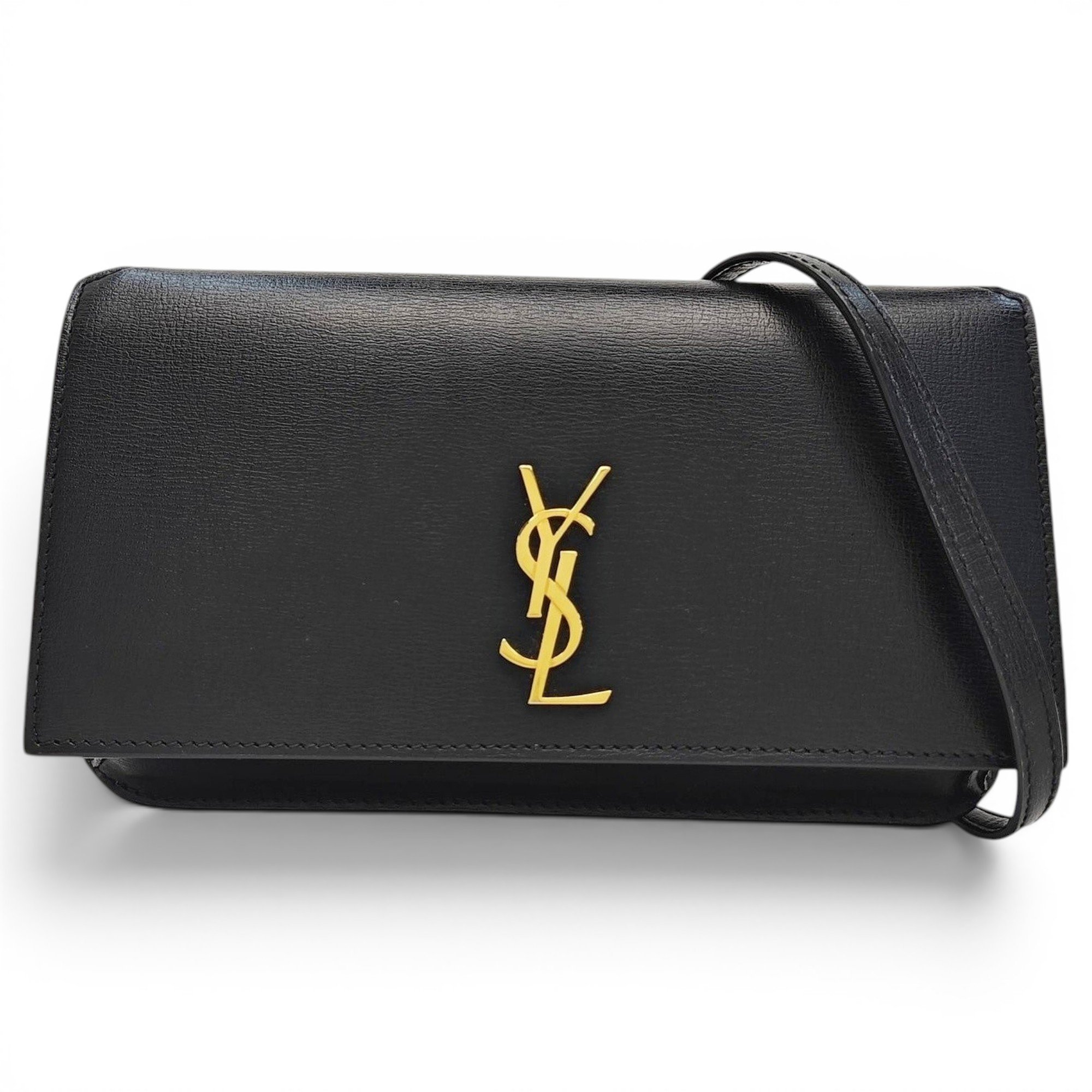 Baby monogramme leather handbag