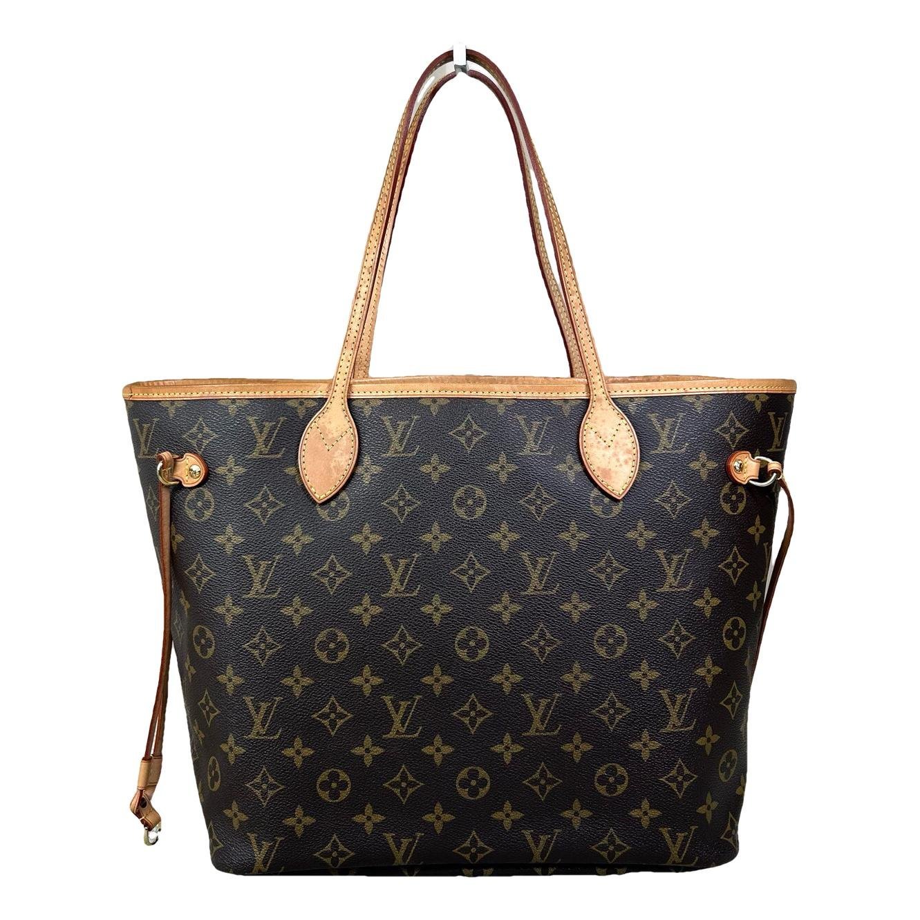 Neverfull leather tote