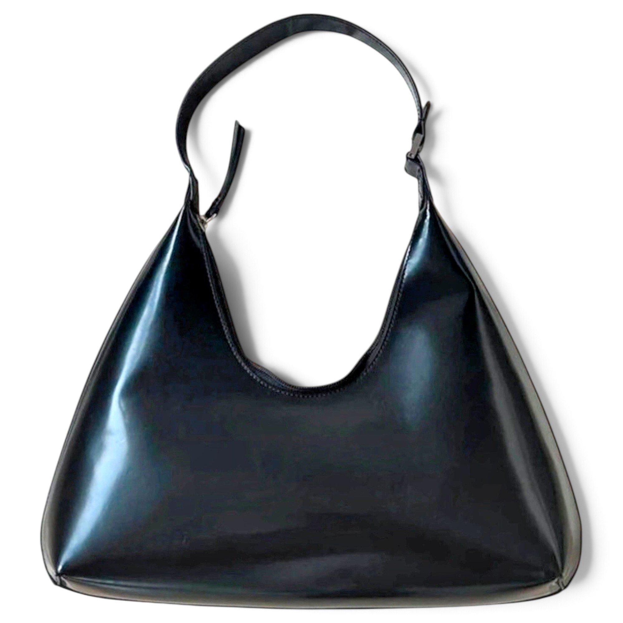 By Far Amber leather handbag
