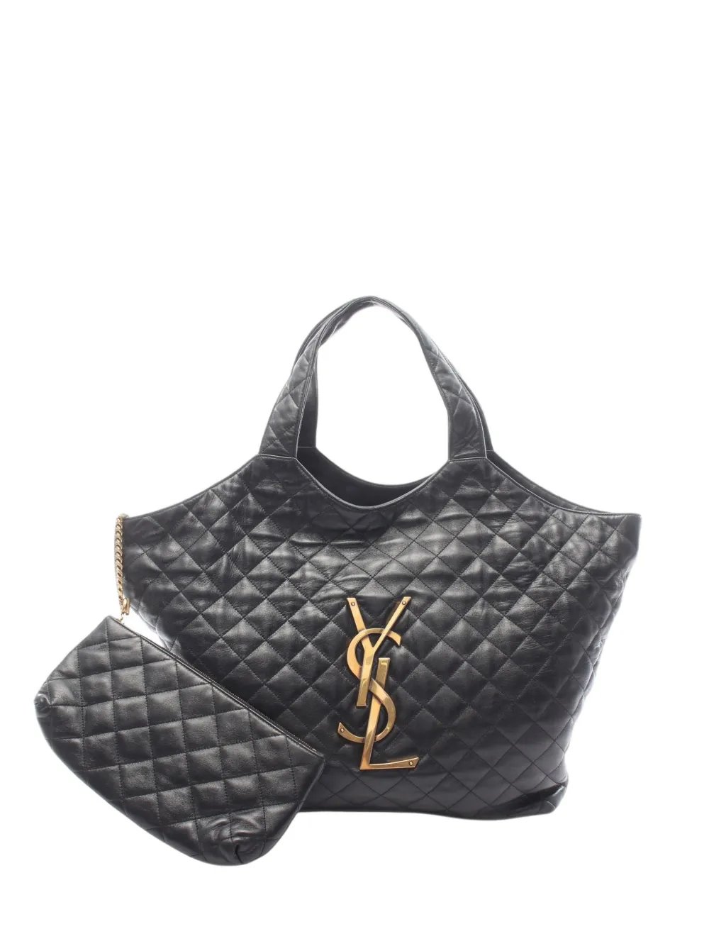 maxi 2010s Icare calf leather quilted tote bag