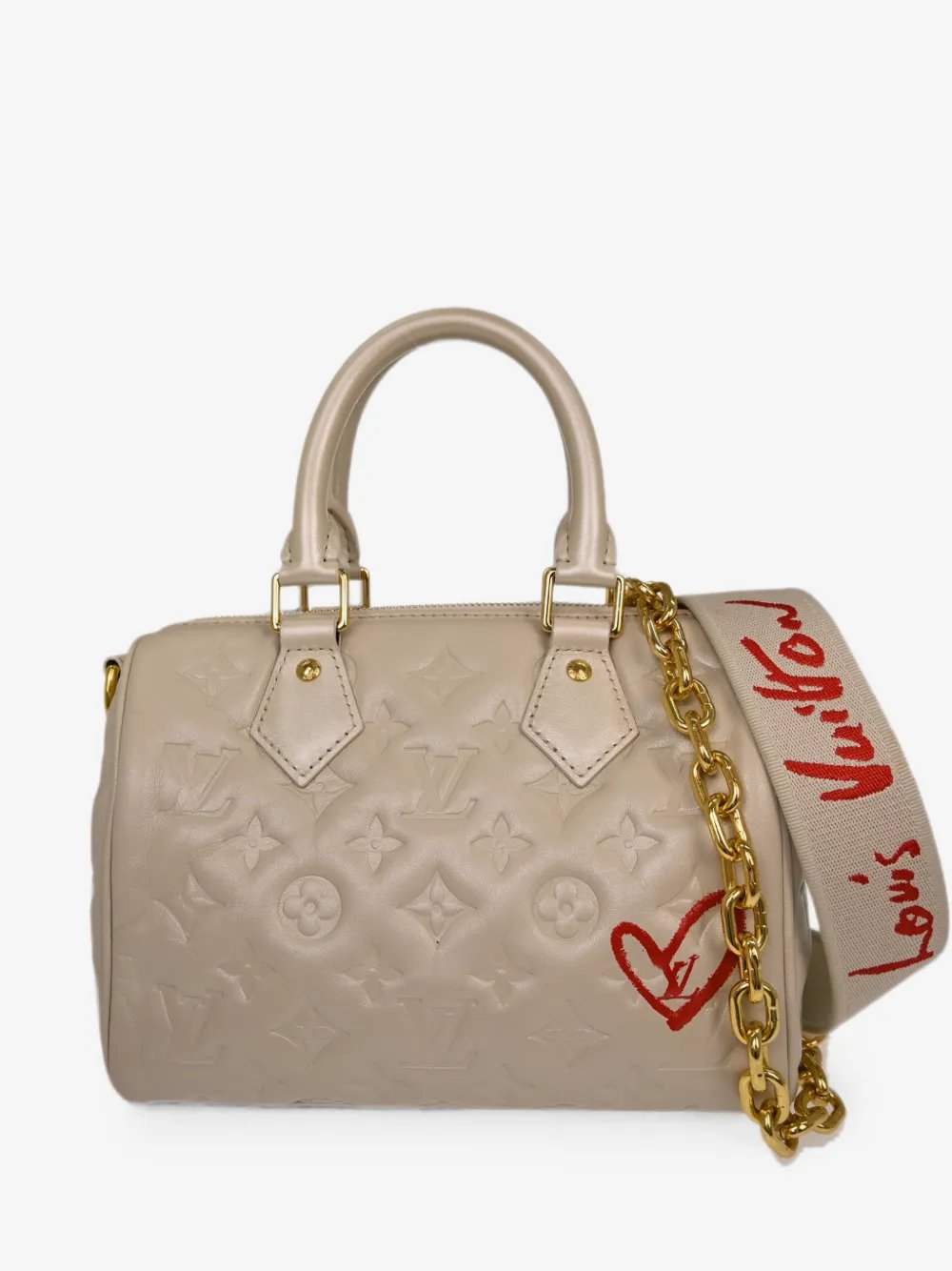 2010-2020s 22 Fall In Love Speedy Bandouliere two-way handbag