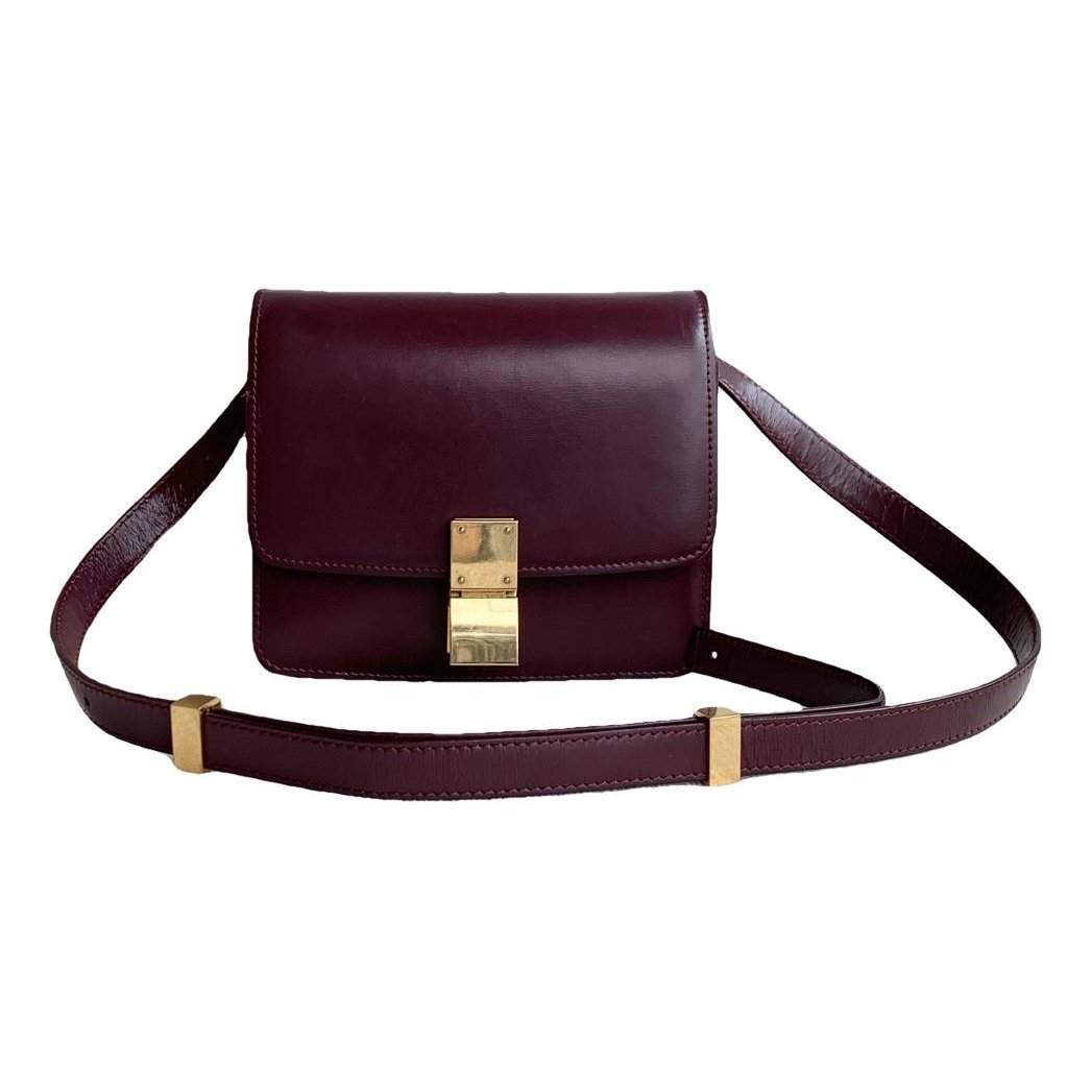 Classic leather handbag