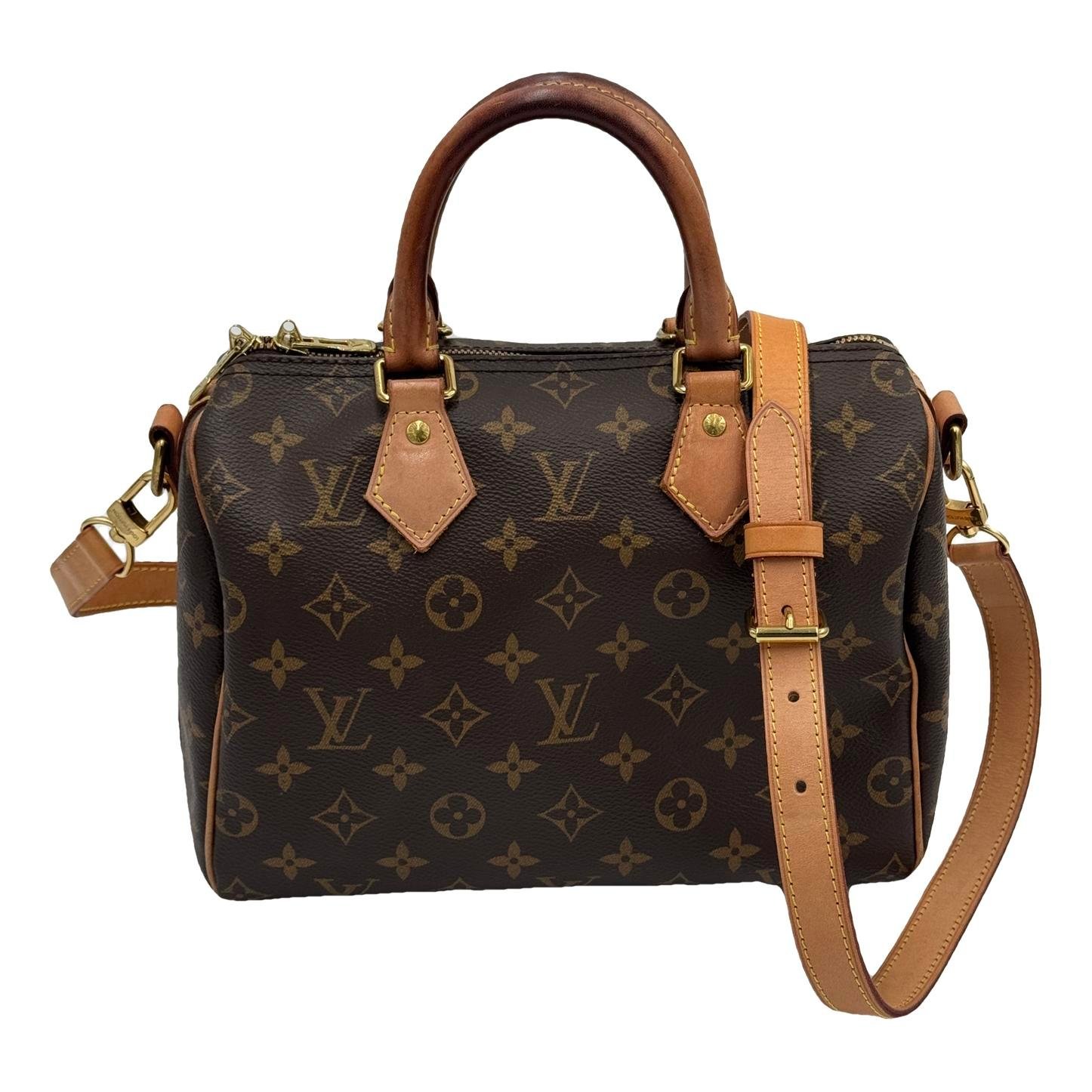 Speedy Bandoulière leather handbag
