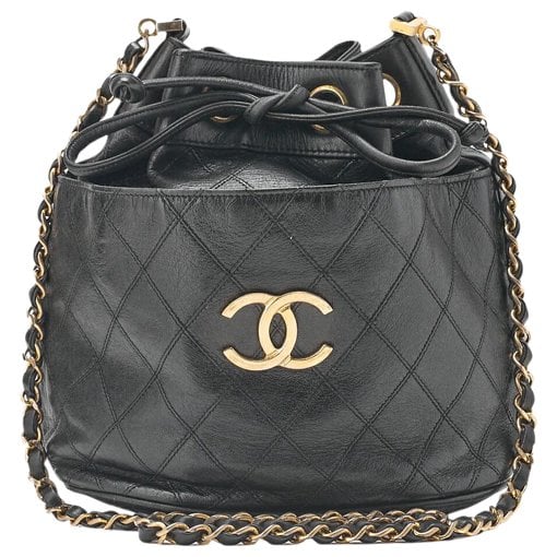 Gabrielle Bucket leather crossbody bag