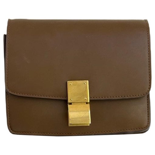 Classic leather handbag