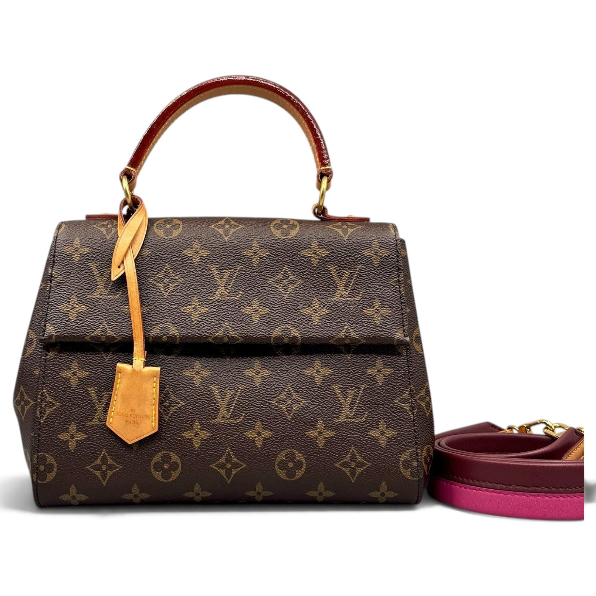 Cluny leather handbag