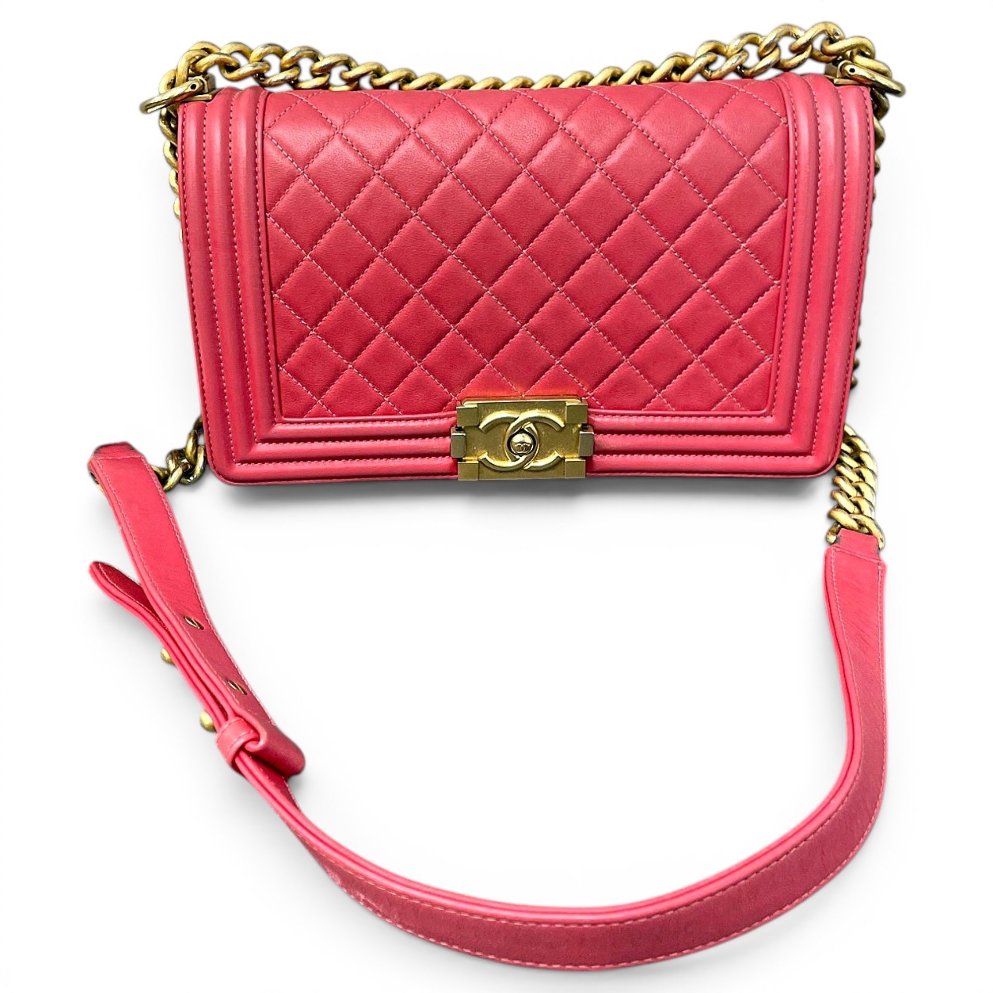 Boy leather handbag