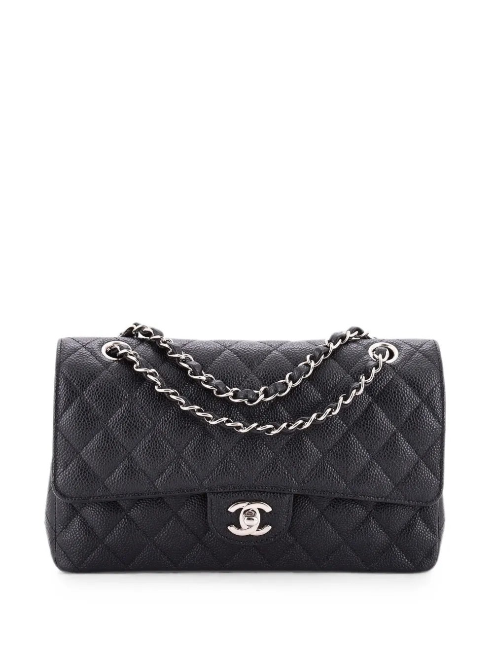 Classic Double Flap Bag Quilted Caviar Medium shoulder bag