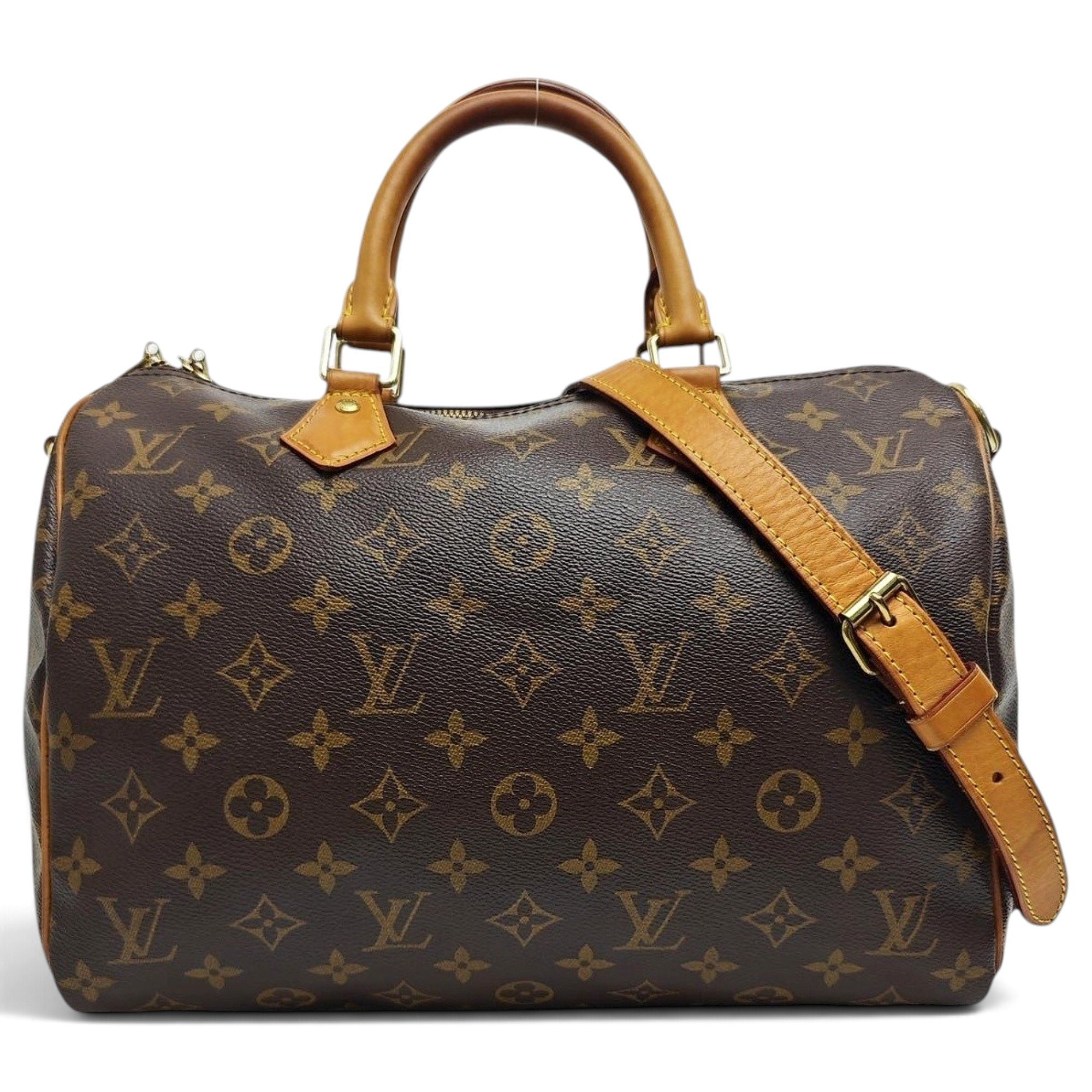 Nano Speedy / Mini HL leather handbag