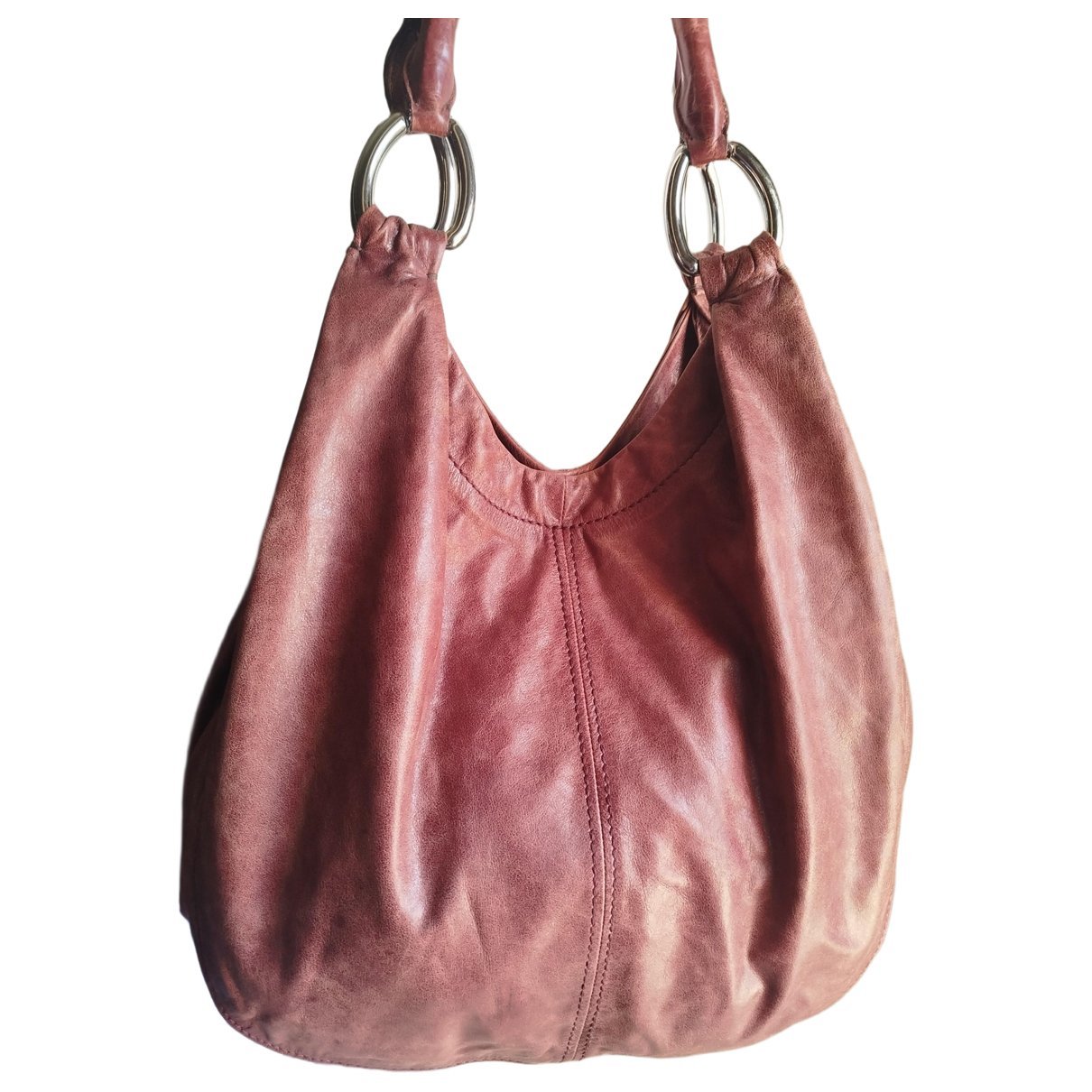 Leather tote