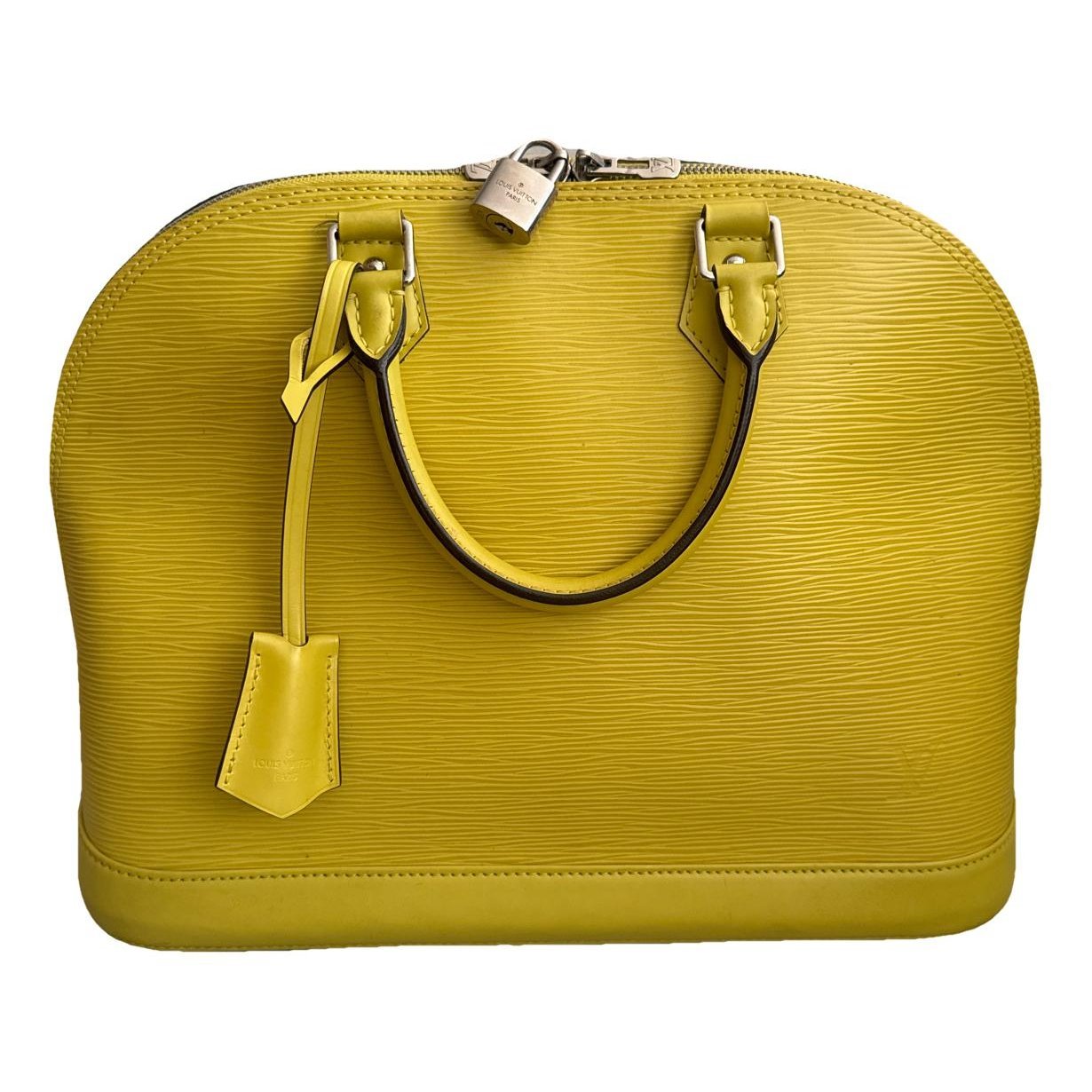 Alma patent leather handbag