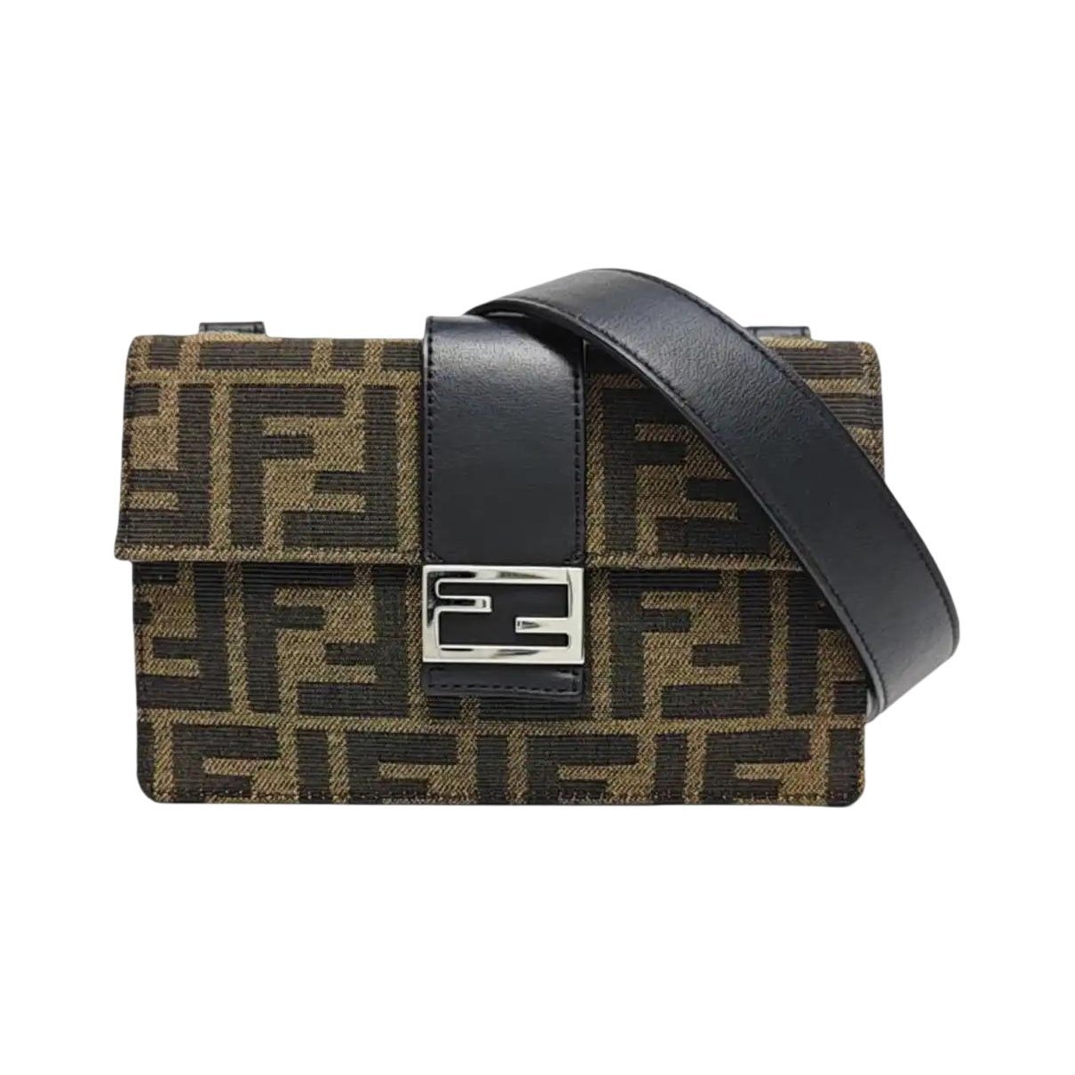 Baguette cloth crossbody bag