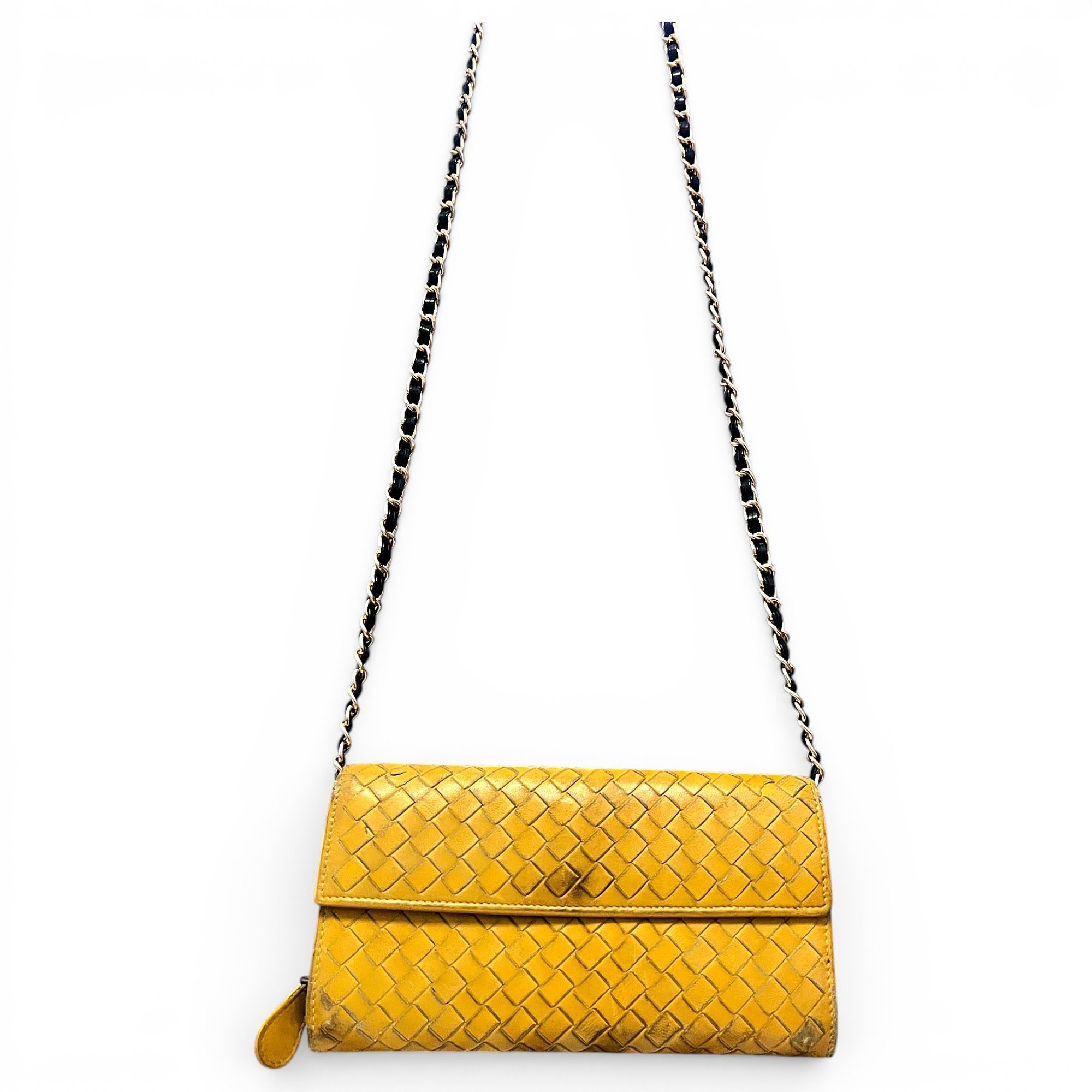 Bottega Veneta Chain Cassette leather handbag