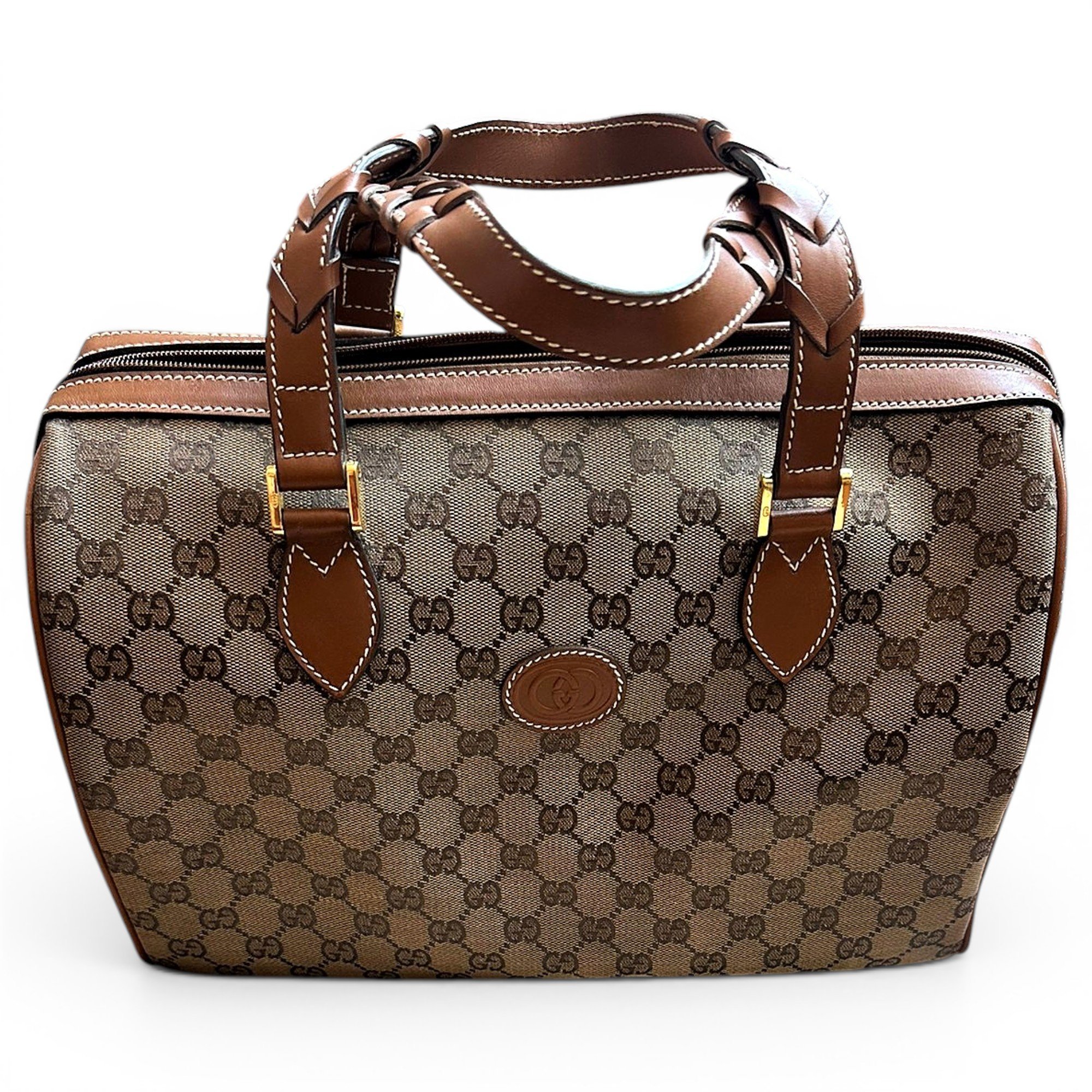 Boston cloth handbag