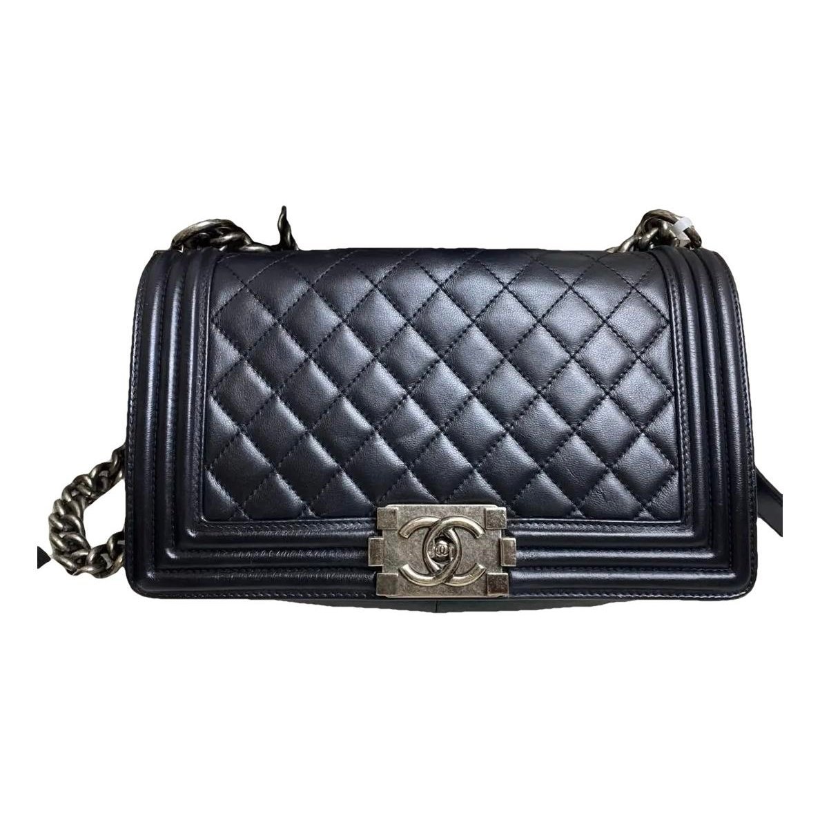 Boy leather crossbody bag