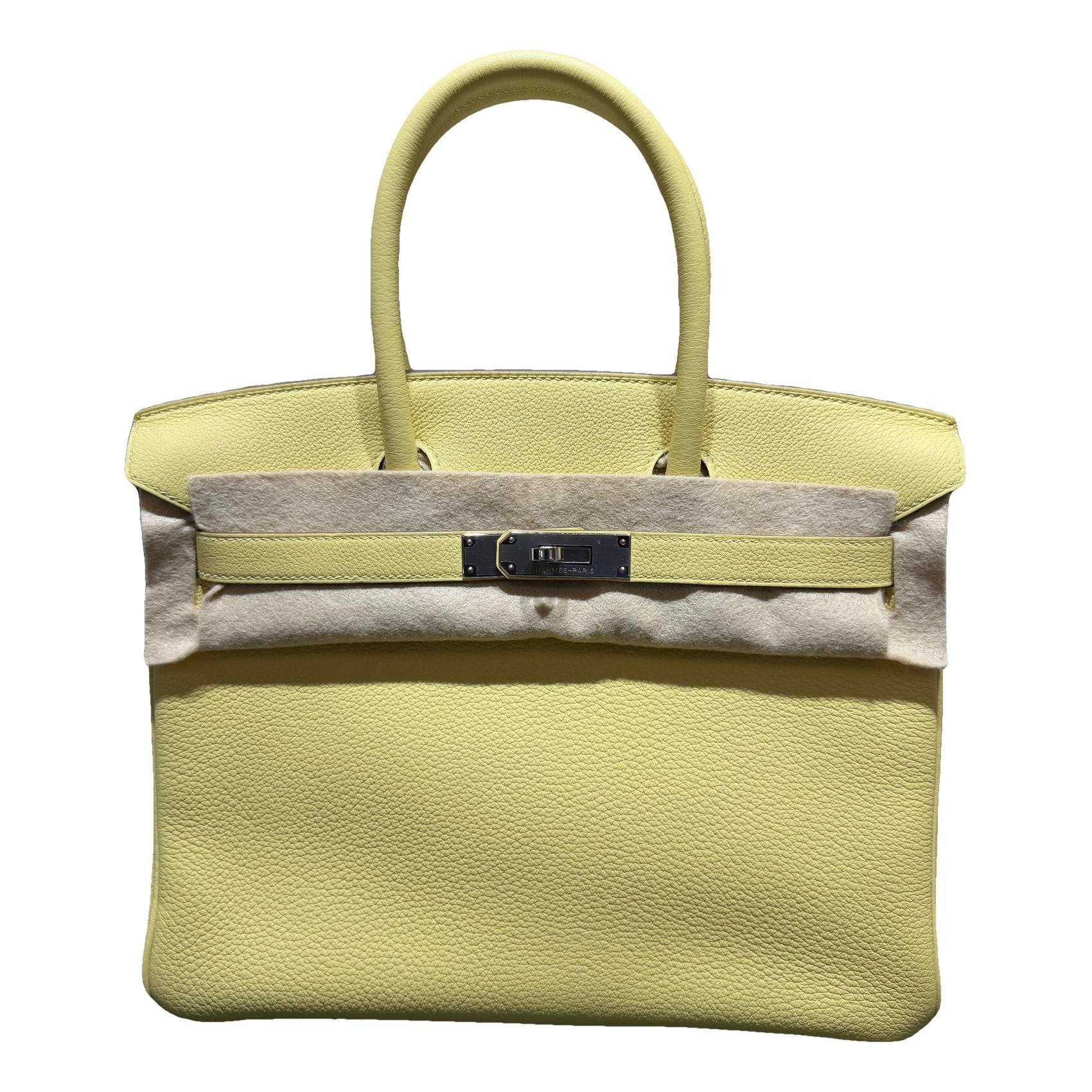 Hermes Birkin 30 Handbag Togo Leather 2026