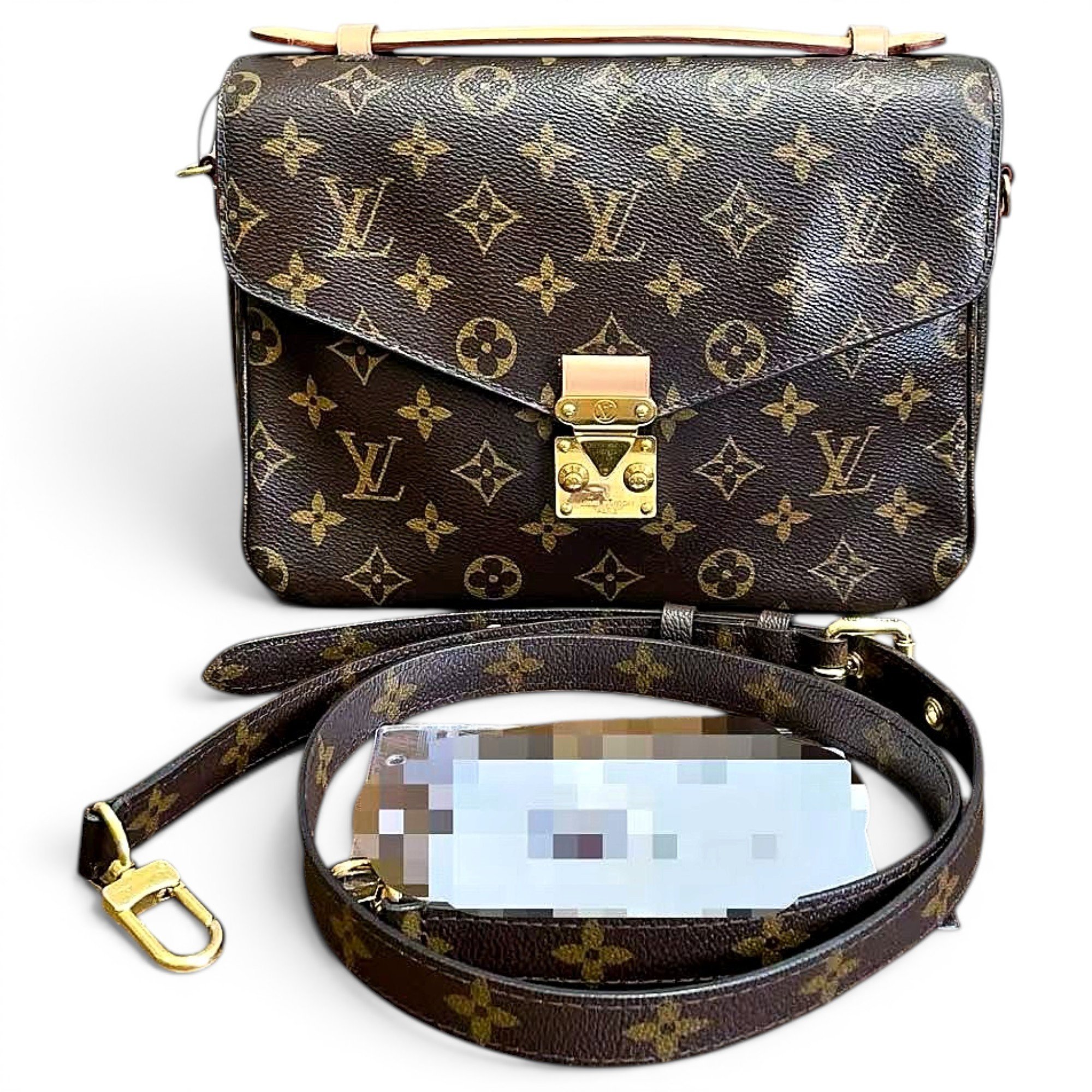Metis leather handbag