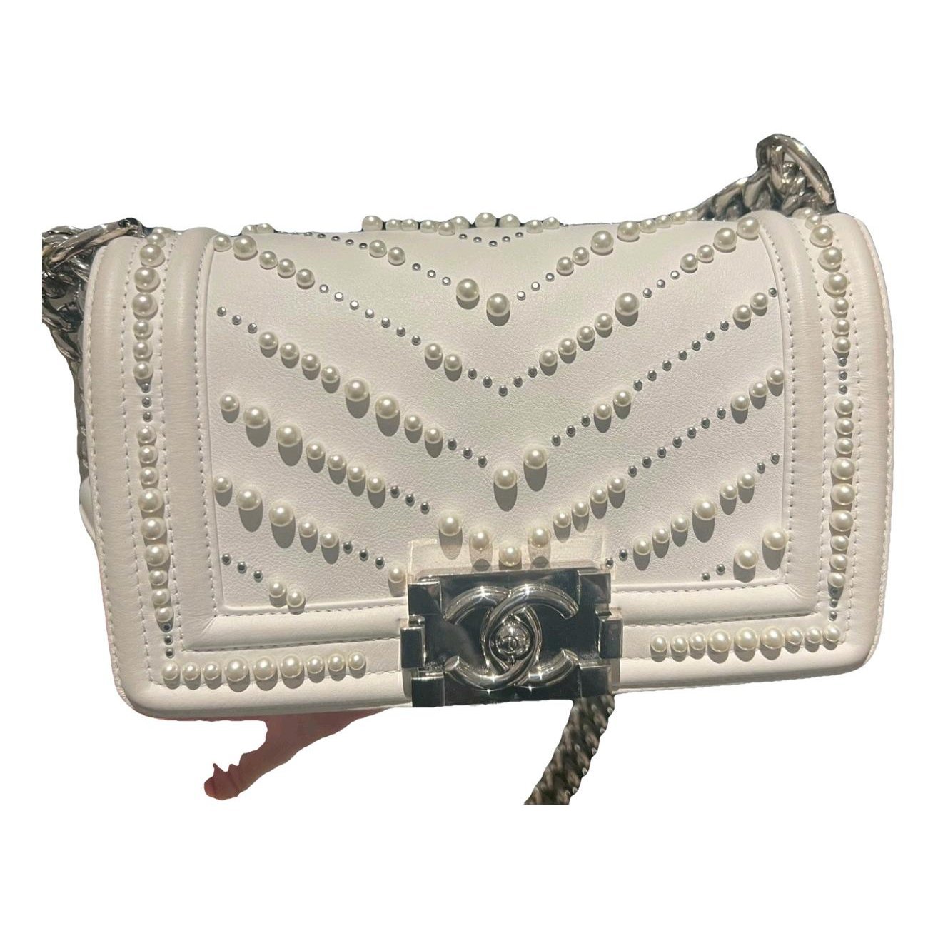 Boy leather handbag