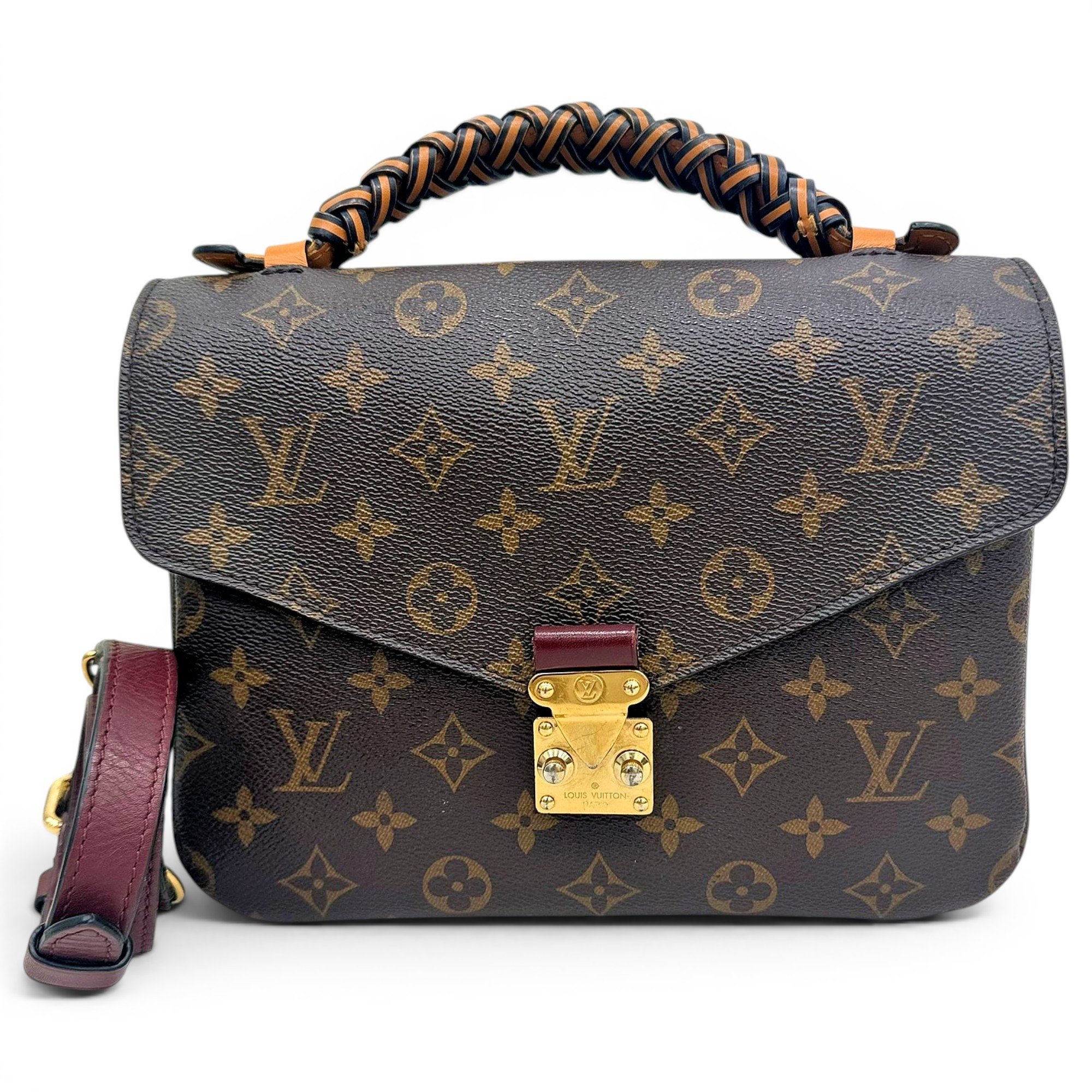Metis leather crossbody bag