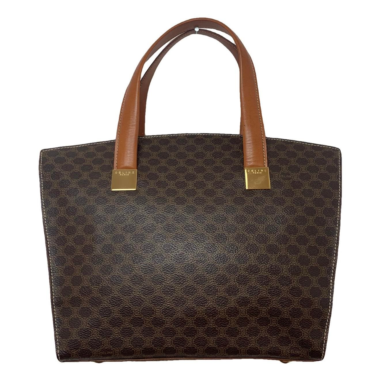 Triomphe leather tote