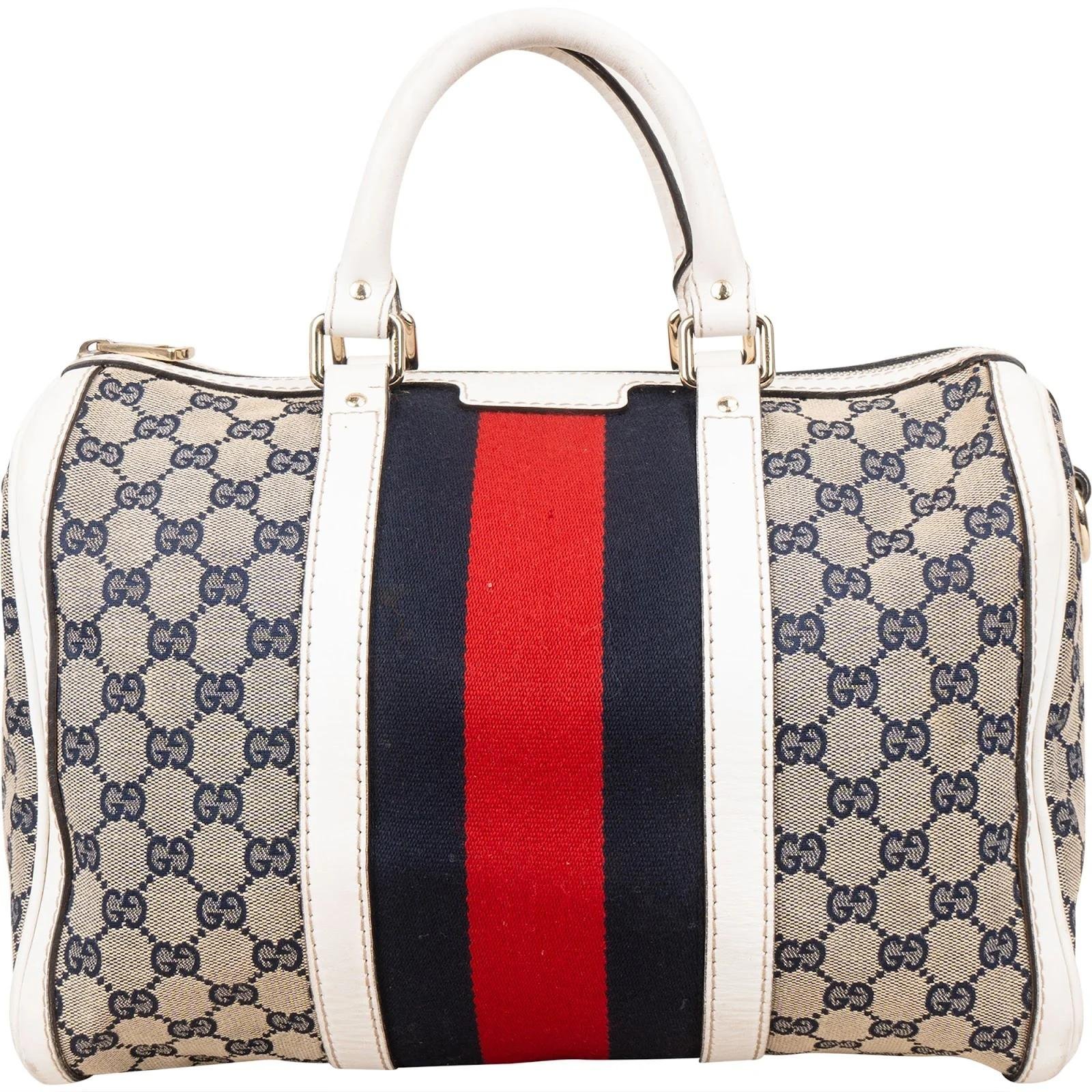 Boston leather handbag