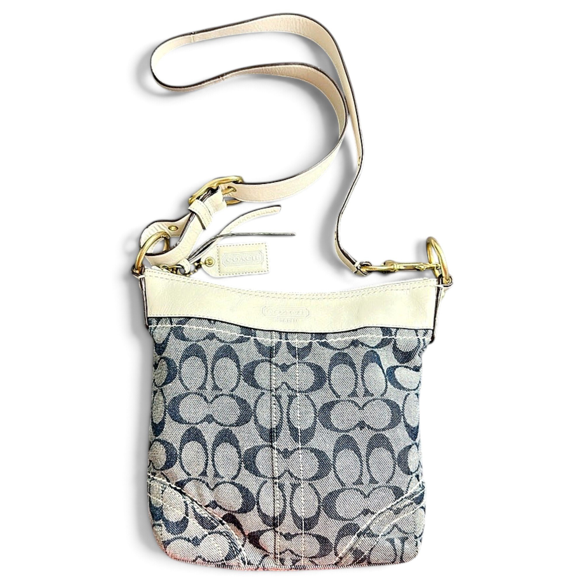 Signature Sufflette leather crossbody bag
