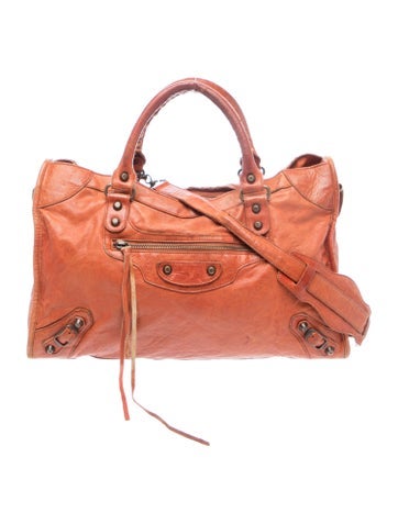 Balenciaga Leather Motocross Classic City