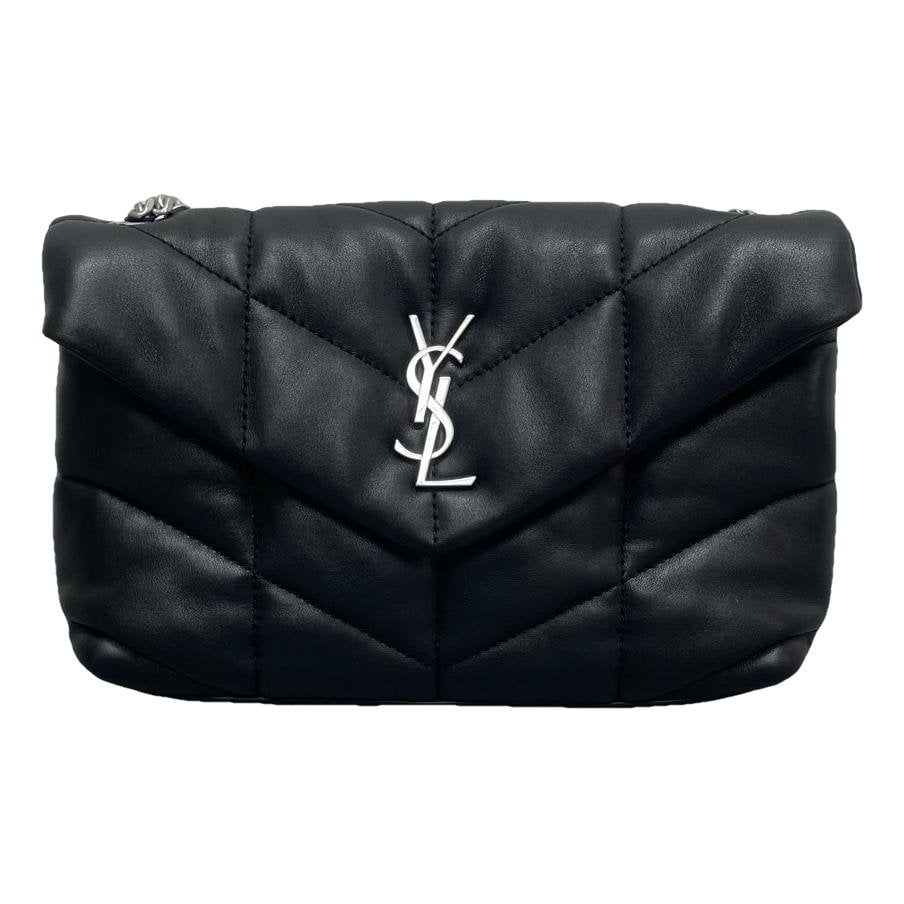 Baby monogramme leather bag